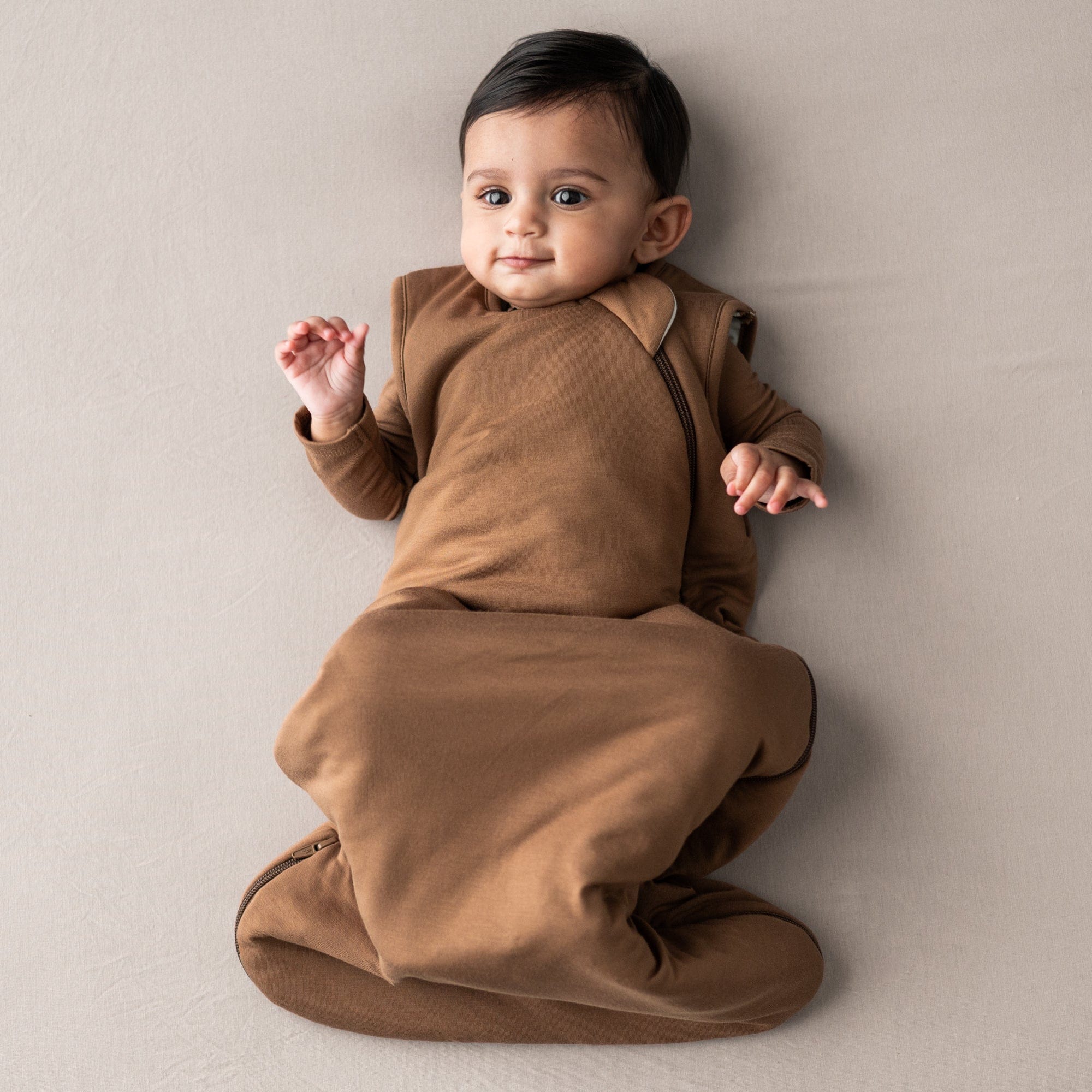 Kyte BABY Sleep Bag 1.0 Tog Sleep Bag in Coffee 1.0