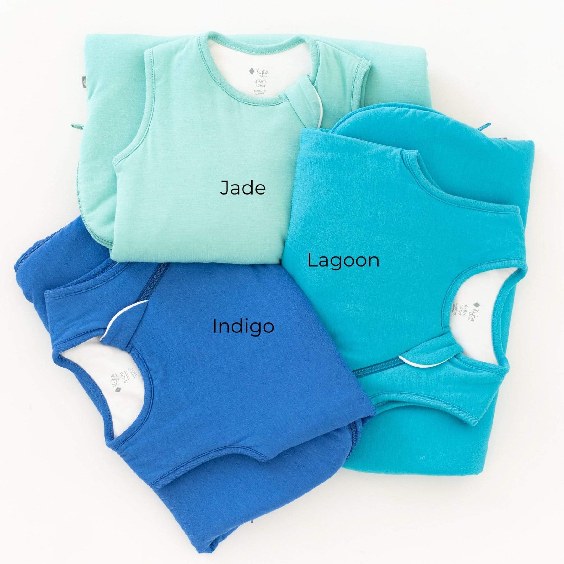 Kyte BABY Sleep Bag 1.0 Tog Sleep Bag in Lagoon 1.0
