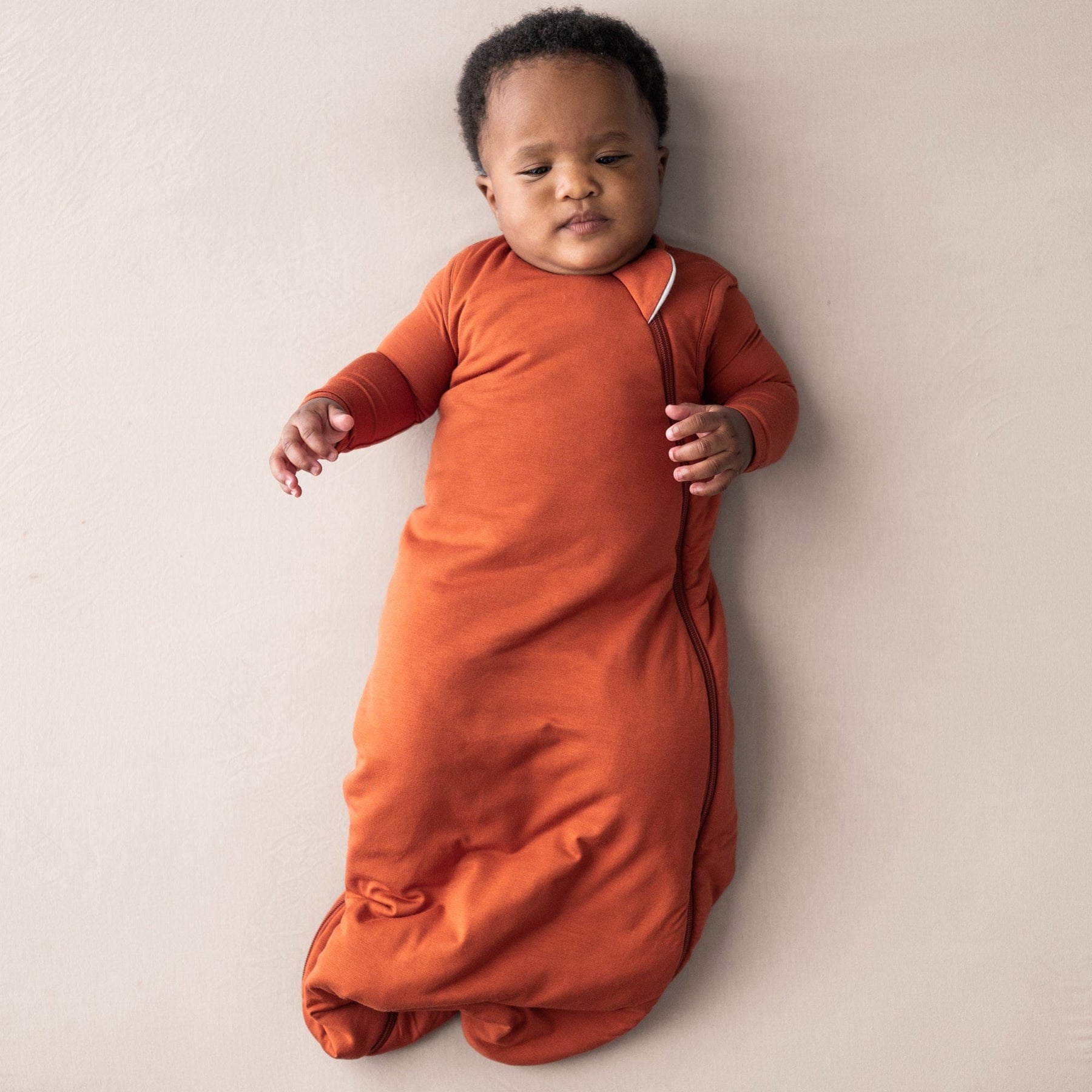 Kyte BABY Sleep Bag 1.0 Tog Sleep Bag in Rust 1.0