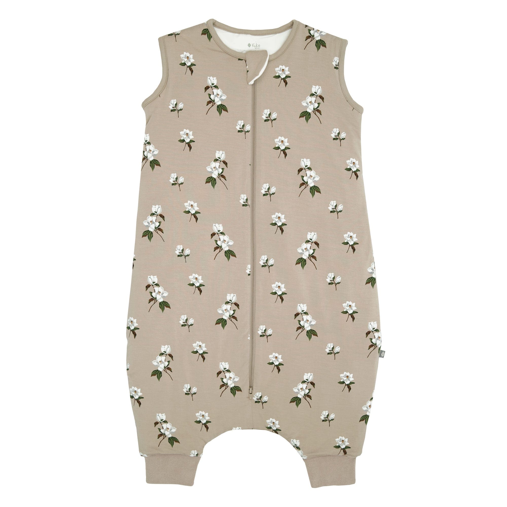 Kyte BABY Sleep Bag Walker Sleep Bag Walker in Small Magnolia on Khaki 1.0