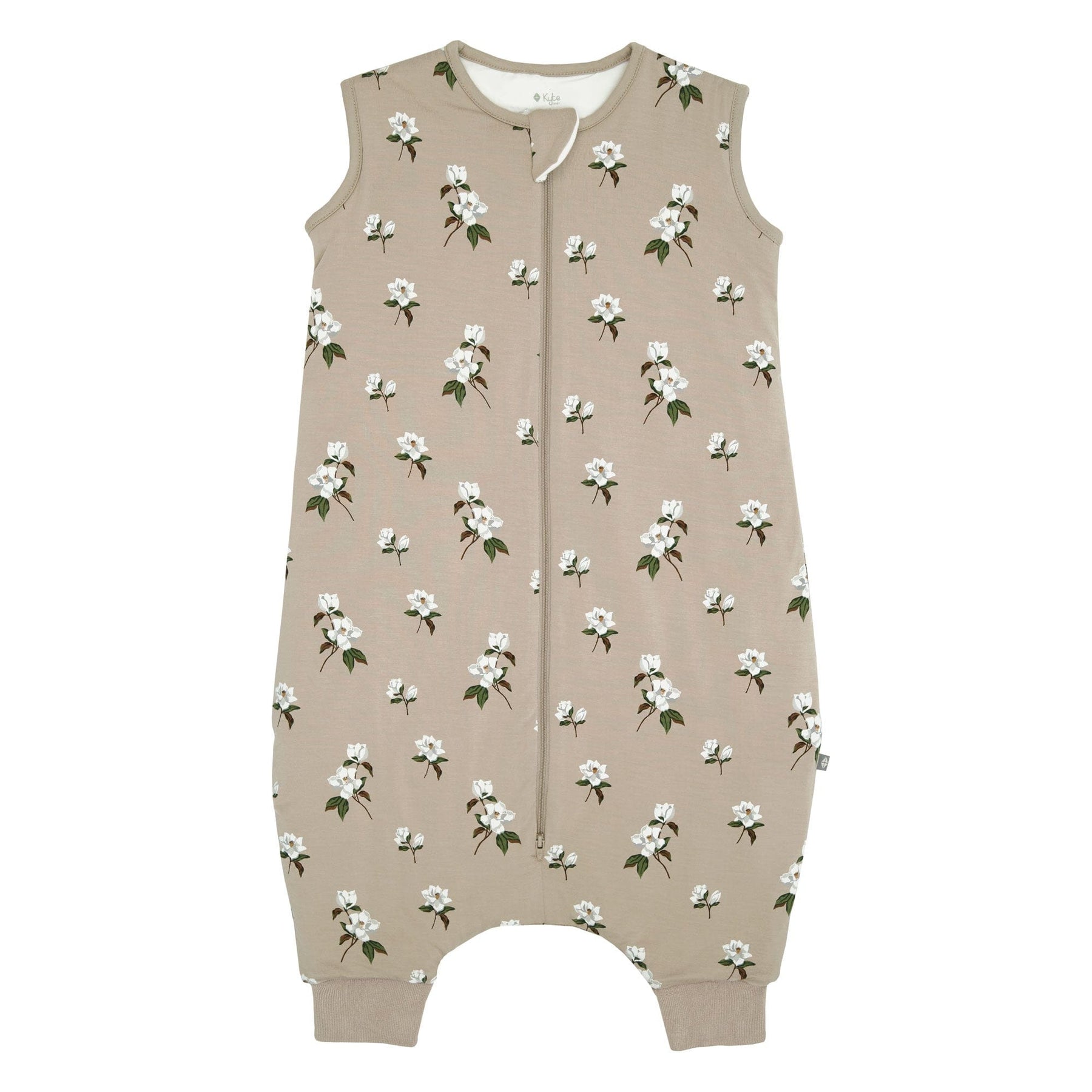 Kyte BABY Sleep Bag Walker Sleep Bag Walker in Small Magnolia on Khaki 1.0