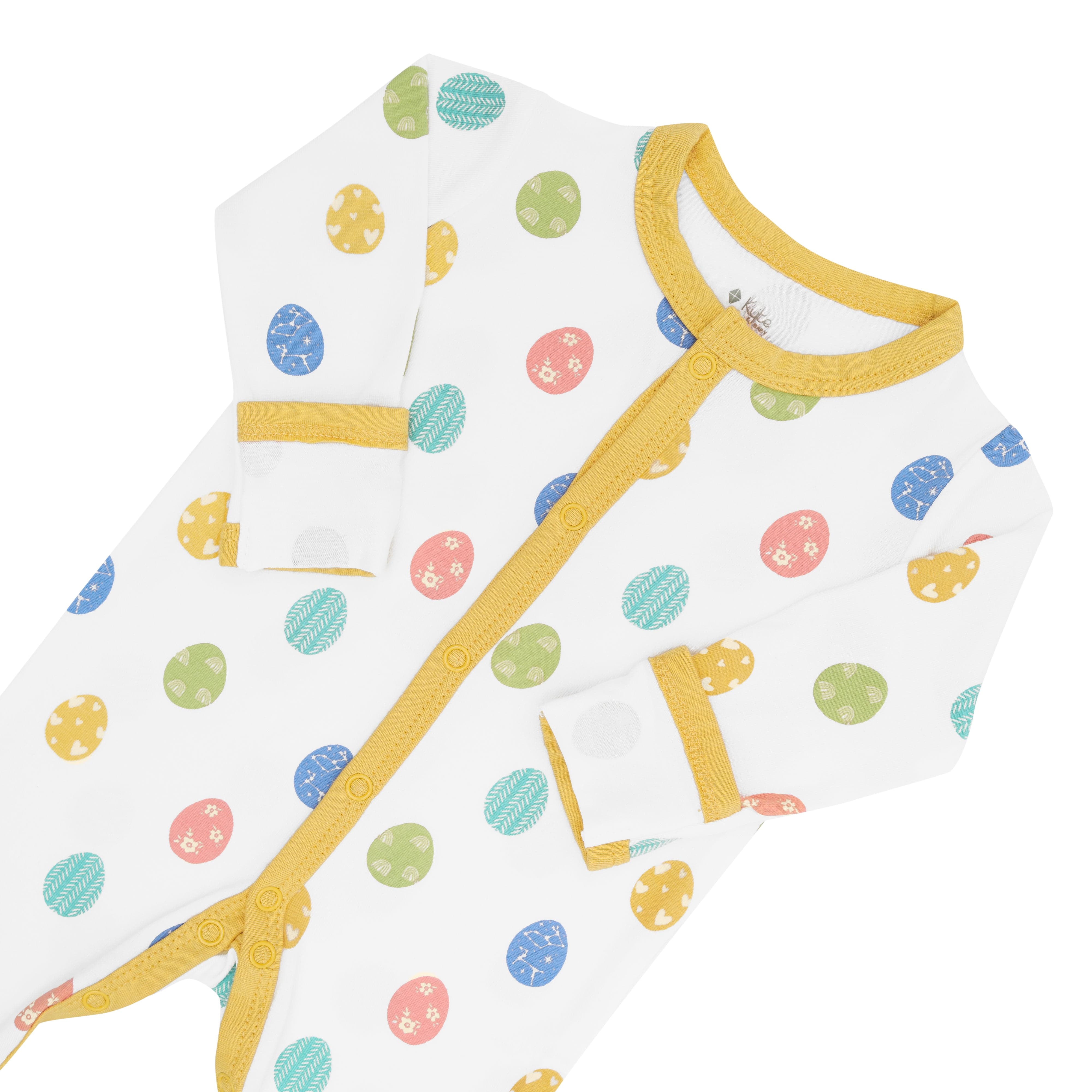 Kyte BABY Snap Footies Footie in Spring Egg