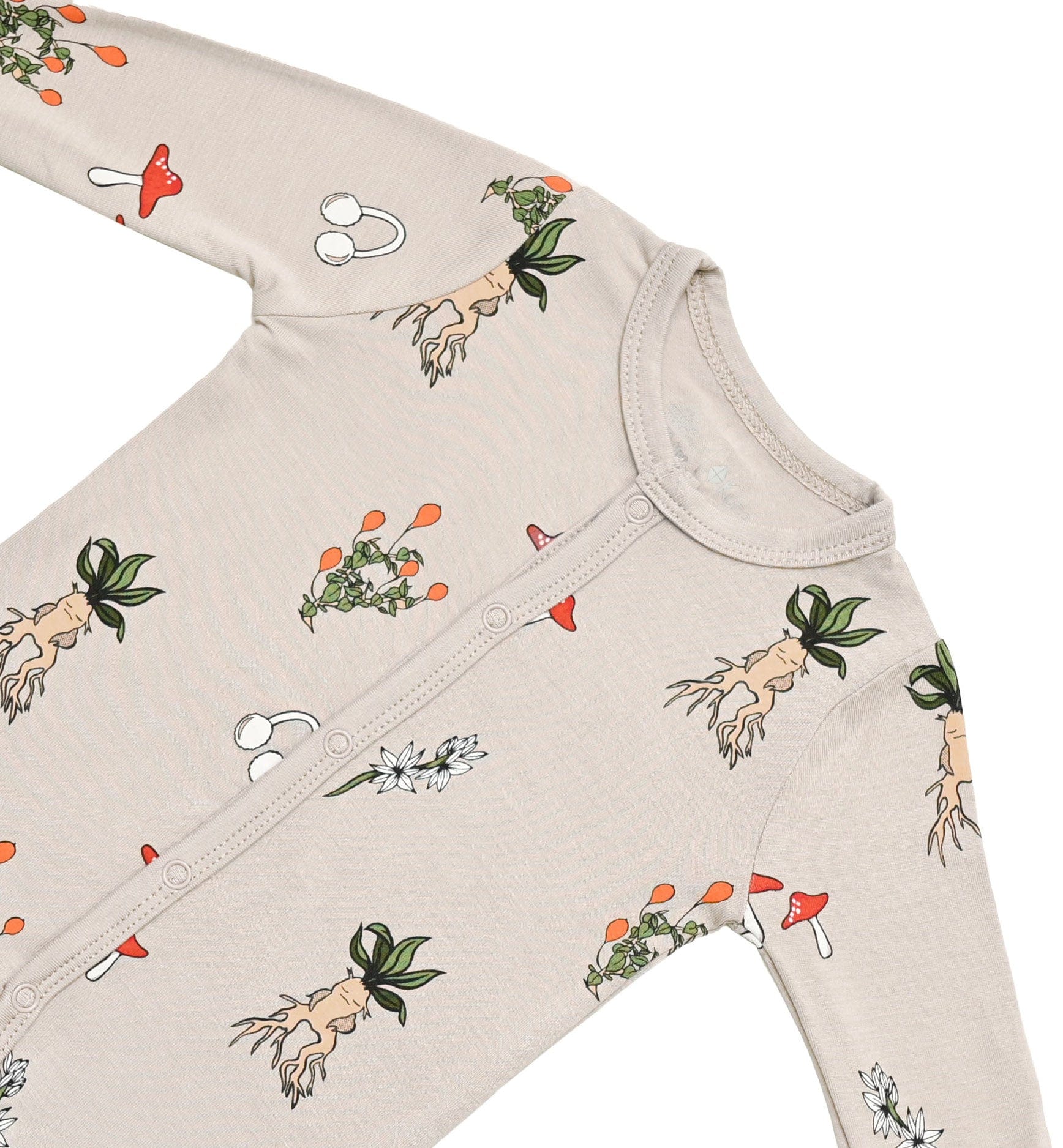 Kyte BABY Snap Romper Romper in Herbology