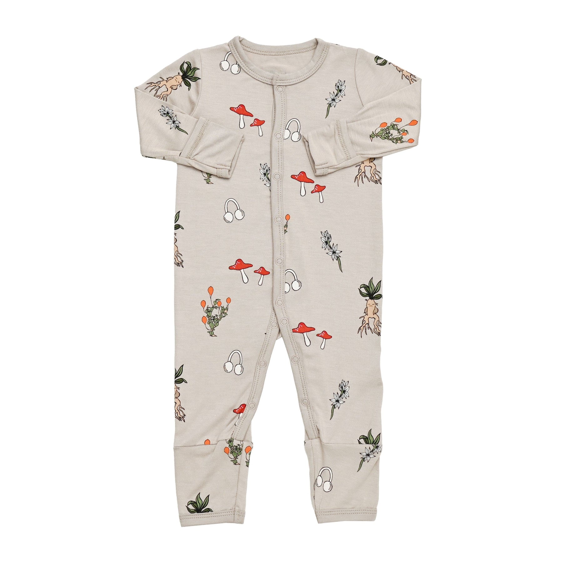 Kyte BABY Snap Romper Romper in Herbology