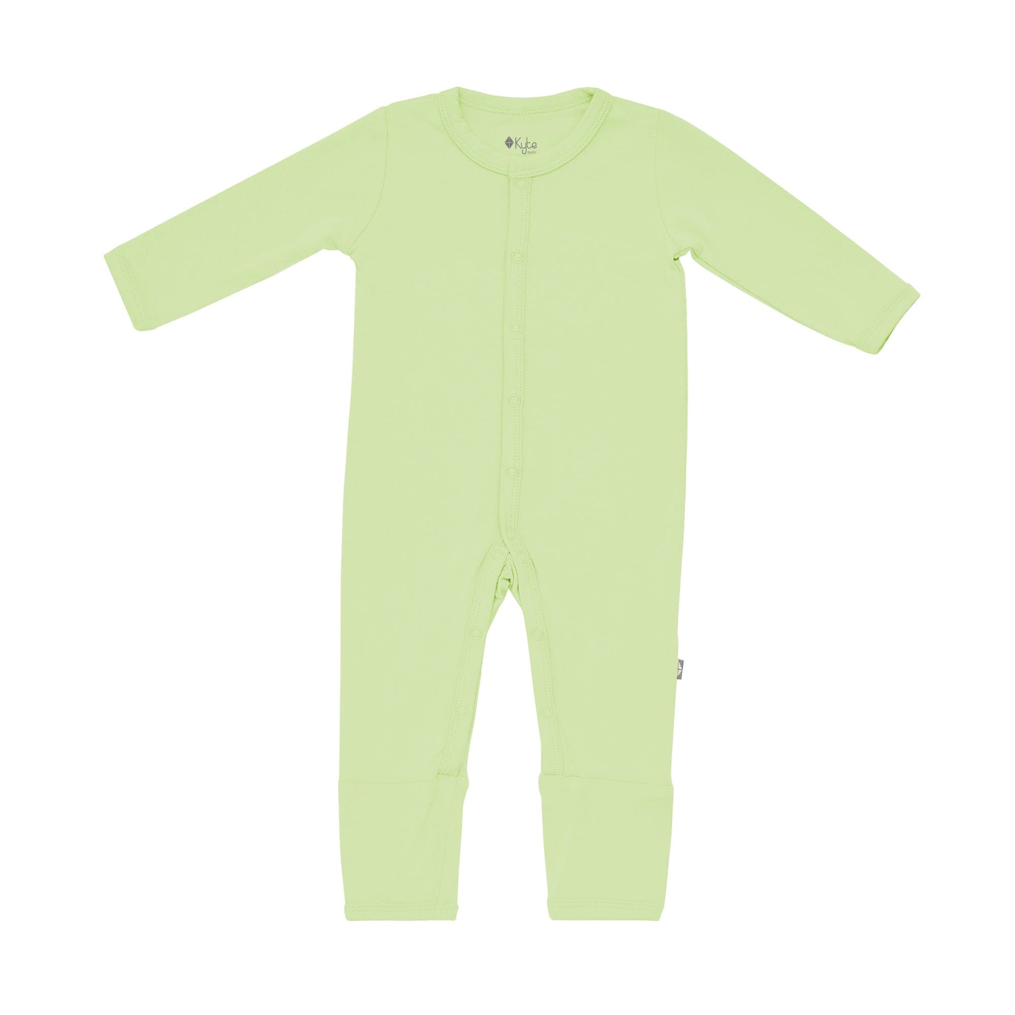 Kyte BABY Snap Romper Romper in Pistachio