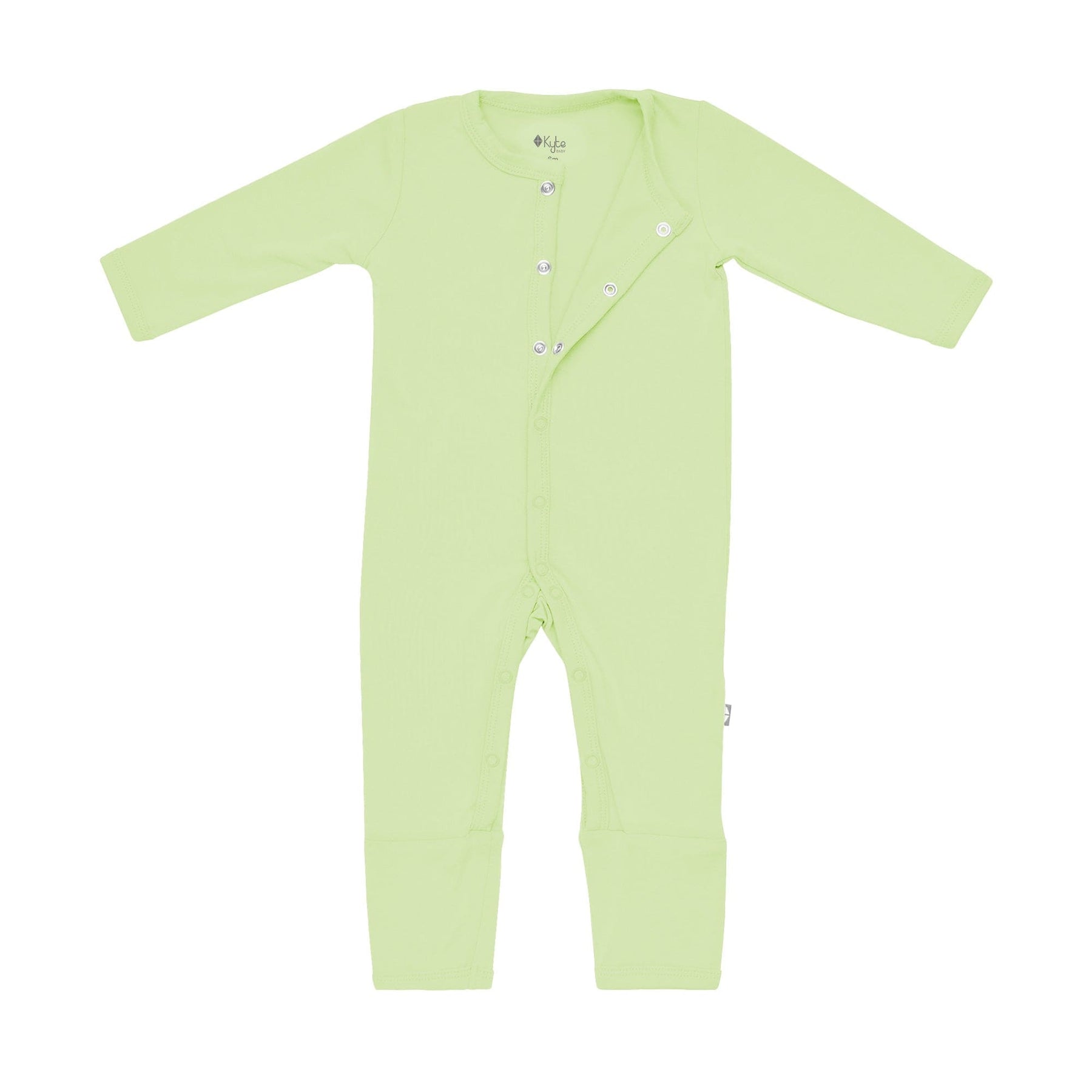 Kyte BABY Snap Romper Romper in Pistachio