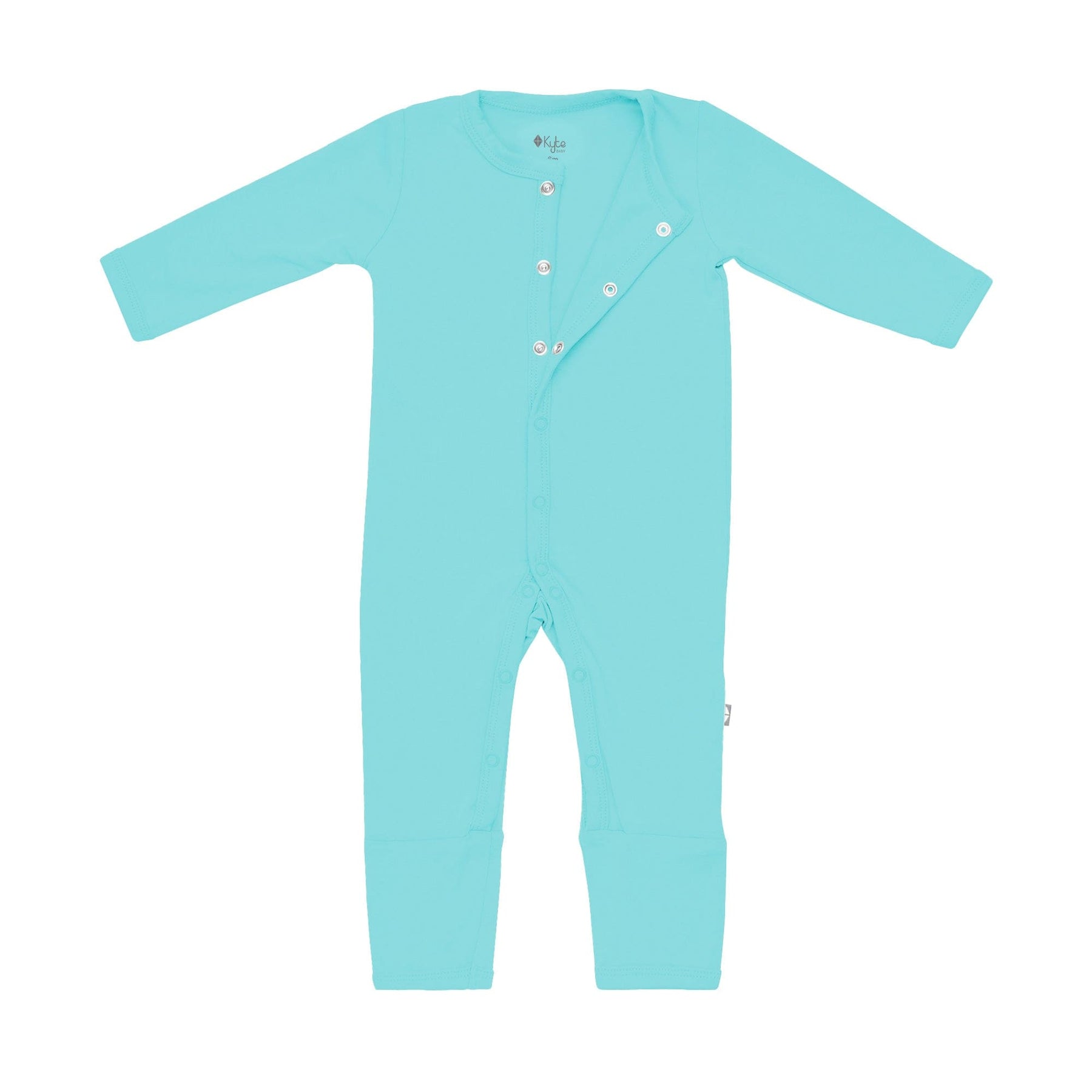 Kyte BABY Snap Romper Romper in Robin