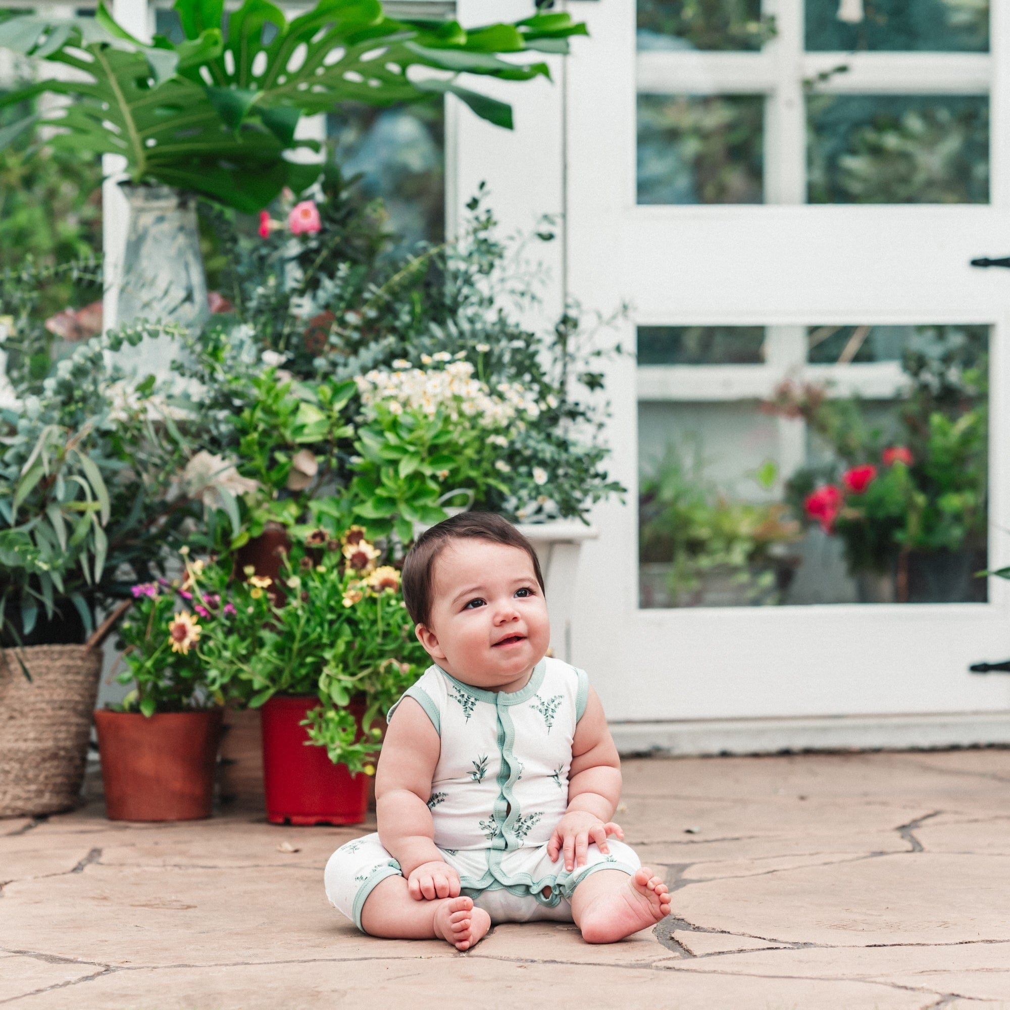 Baby boy sleeveless clearance romper