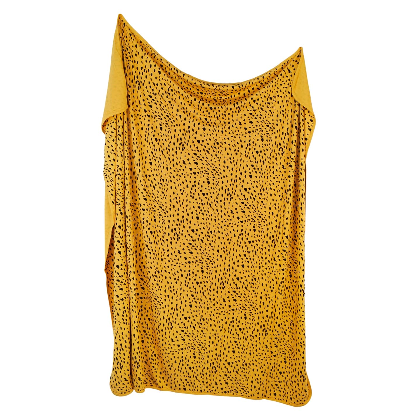 Kyte BABY Swaddling Blanket Marigold Cheetah / Infant Swaddle Blanket in Marigold Cheetah