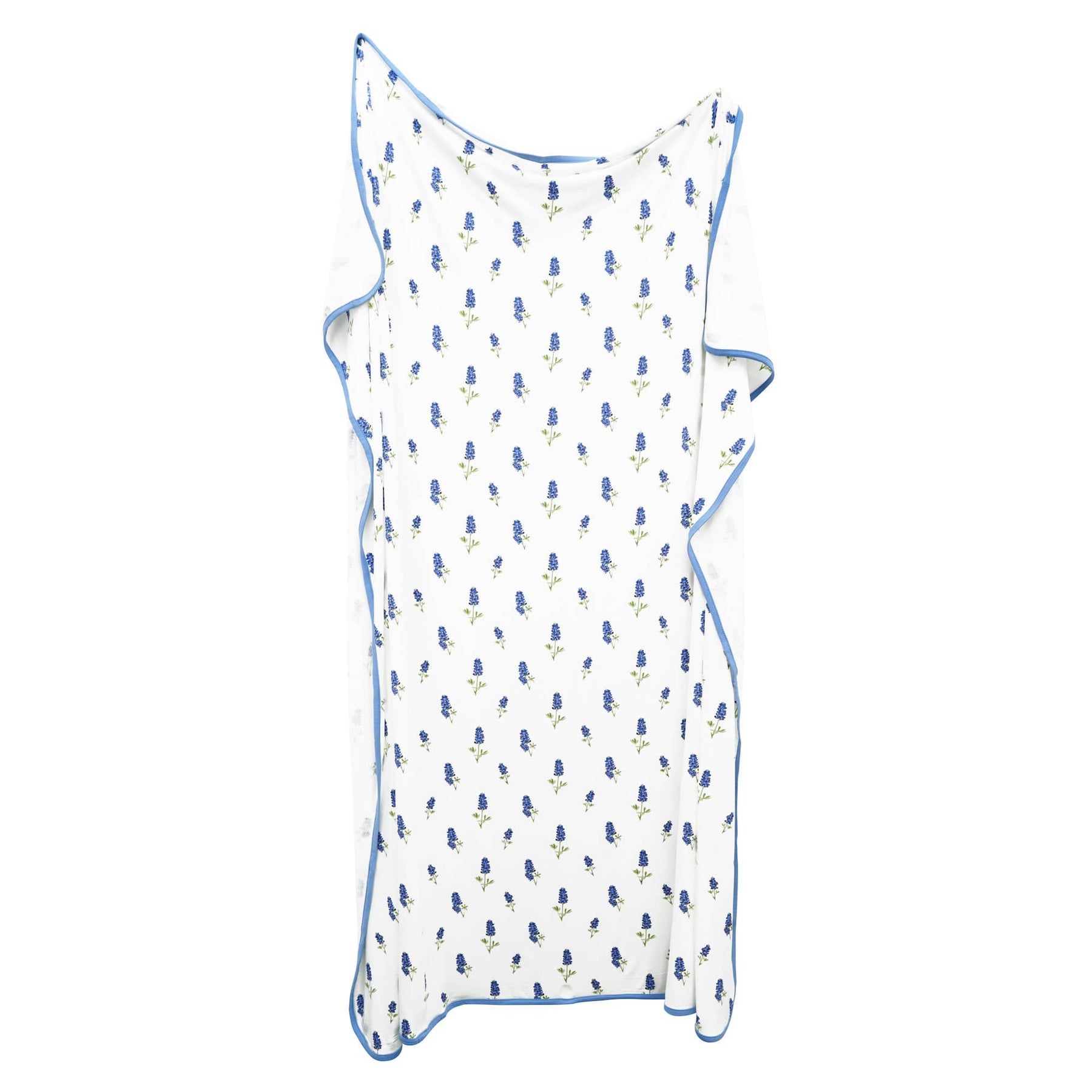 Kyte BABY Swaddling Blanket Periwinkle Bluebonnet / Infant Swaddle Blanket in Periwinkle Bluebonnet