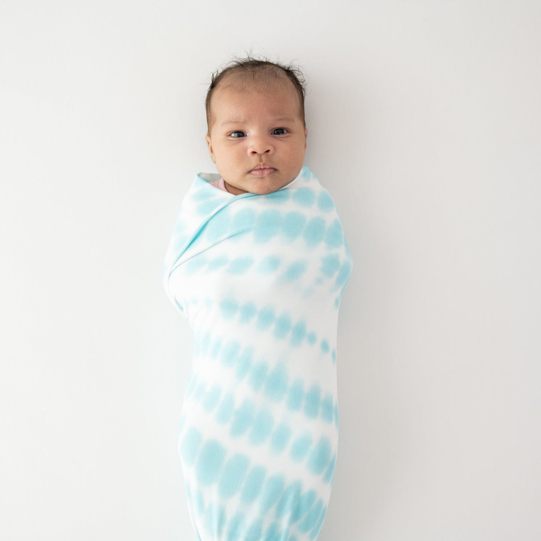 Kyte BABY Swaddling Blanket Robin Rip Tide / Infant Swaddle Blanket in Robin Rip Tide