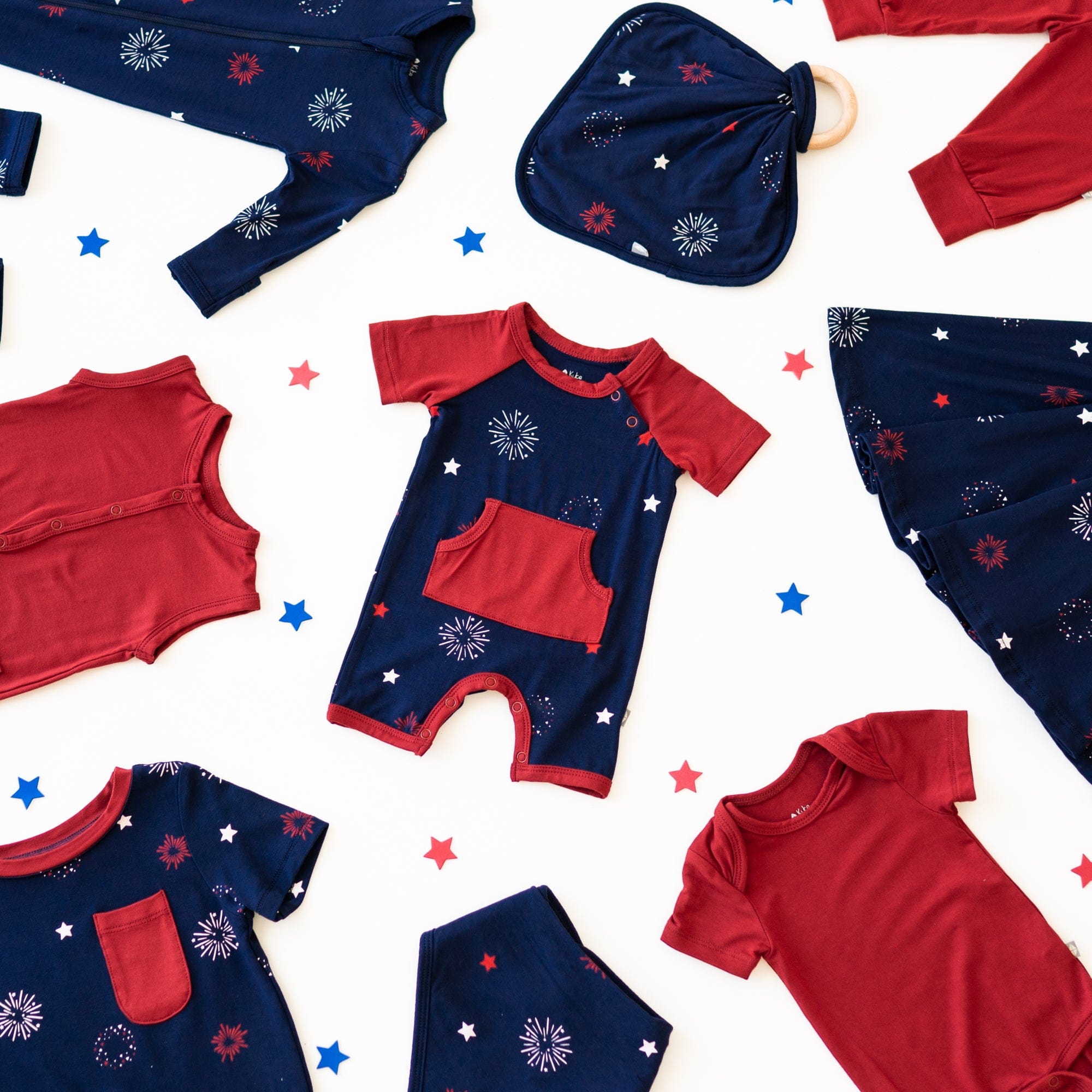 Kyte BABY Toddler Blanket Fireworks / Toddler Printed Toddler Blanket in Fireworks