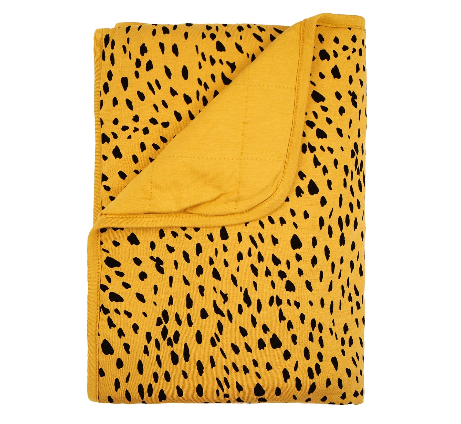 Kyte BABY Toddler Blanket Marigold Cheetah / Toddler Toddler Blanket in Marigold Cheetah