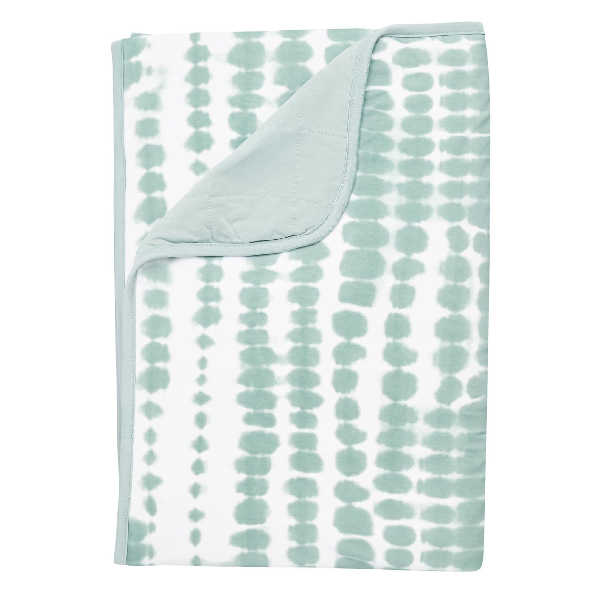 Kyte BABY Toddler Blanket Sage Rip Tide / Toddler Printed Toddler Blanket in Sage Rip Tide