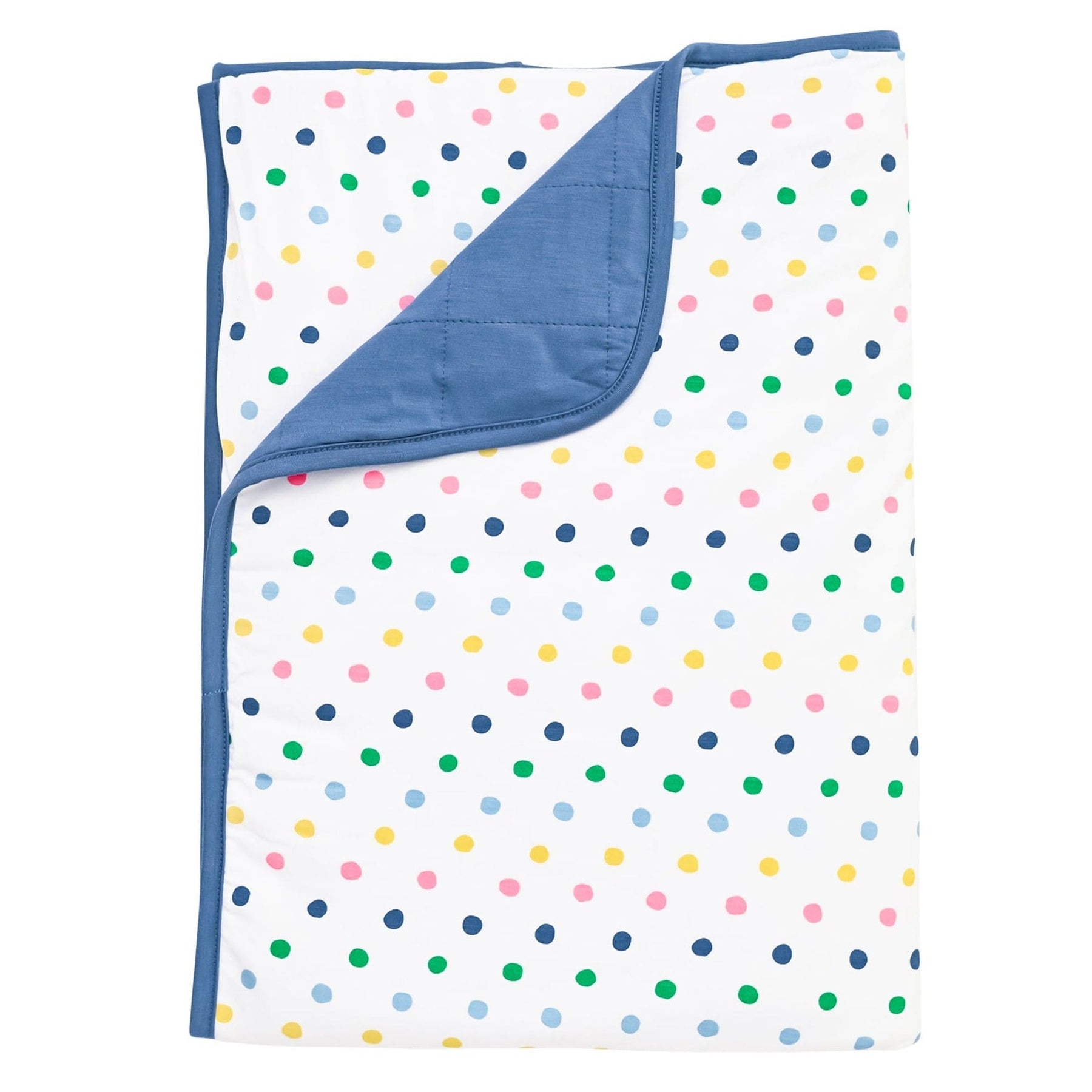 Kyte BABY Toddler Blanket Spring Polka Dots / Toddler Printed Toddler Blanket in Spring Polka Dots