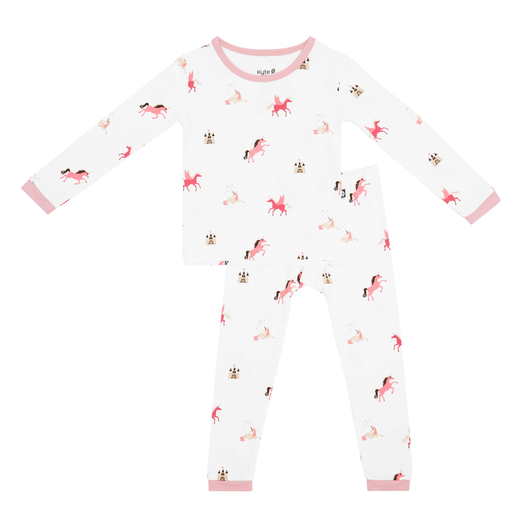 Kyte Baby Toddler Long Sleeve Pajamas Long Sleeve Pajamas in Unicorn