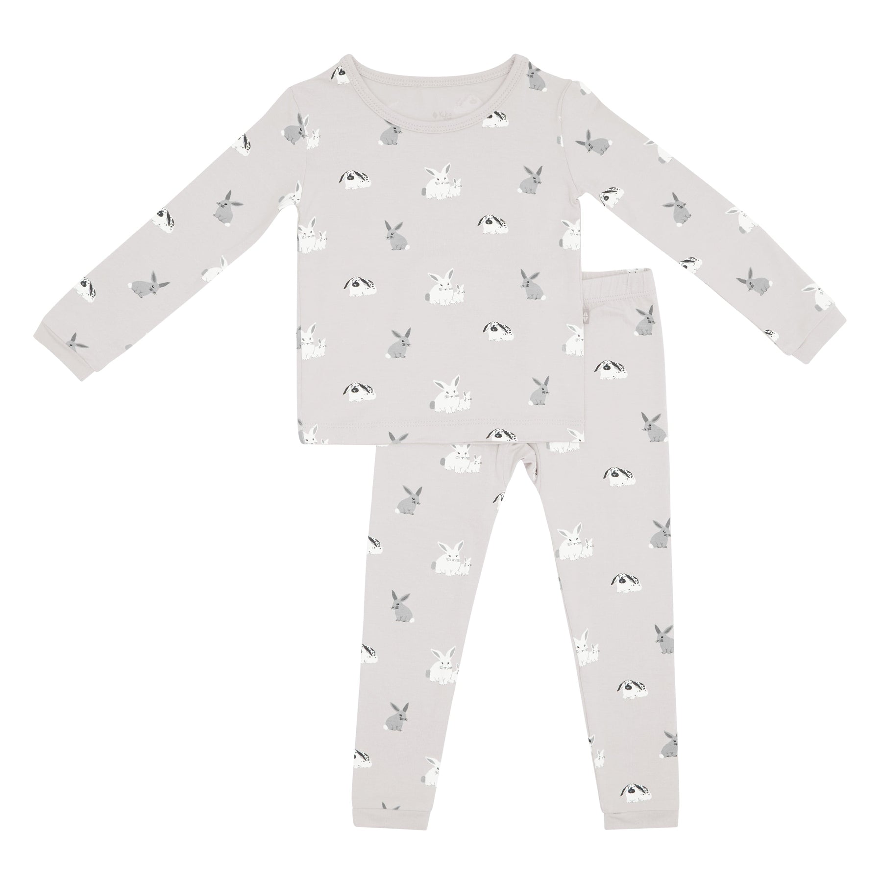 Kyte BABY Toddler Long Sleeve Pajamas Toddler Pajama Set in Bunny