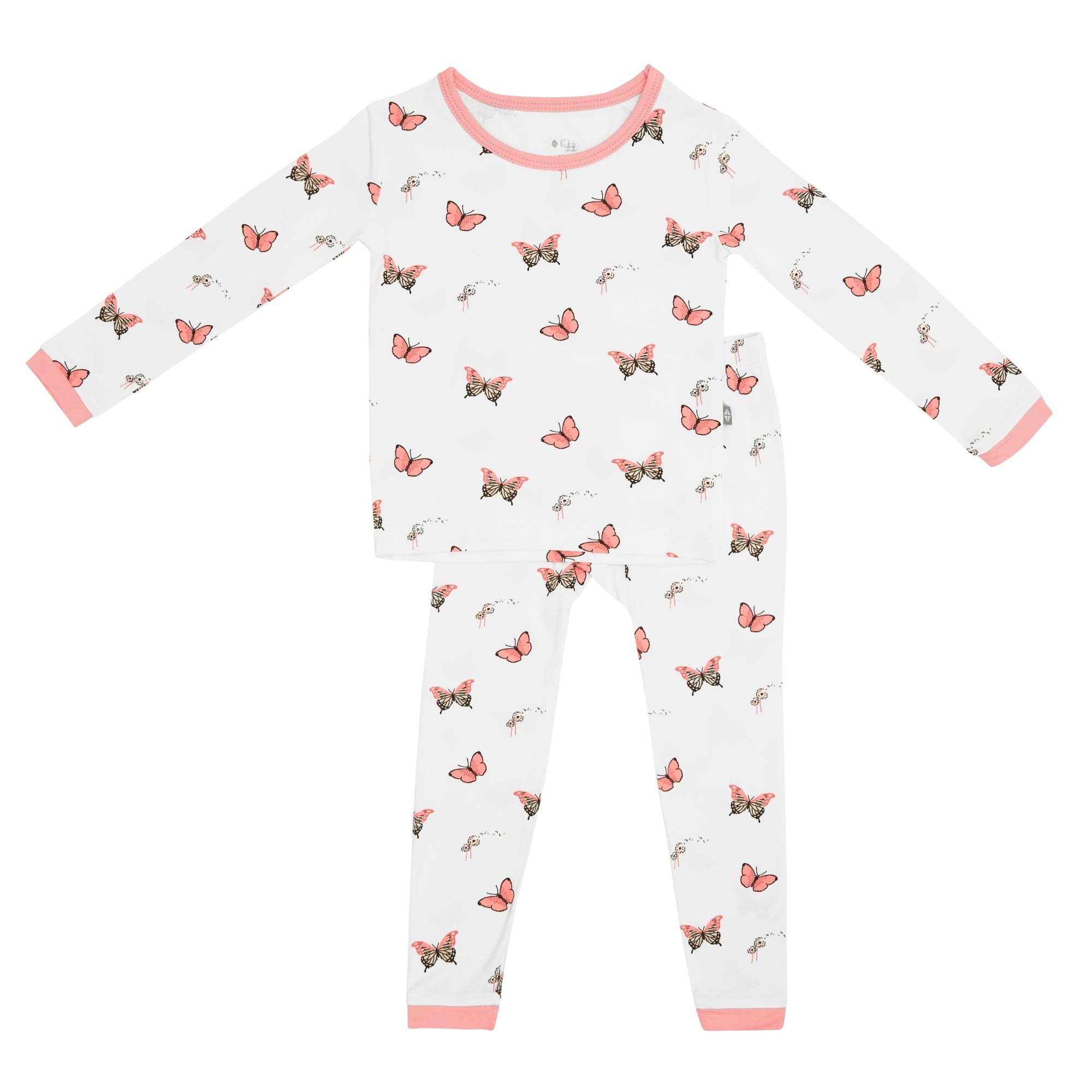 Kyte Baby Long Sleeve Pajamas in Butterfly
