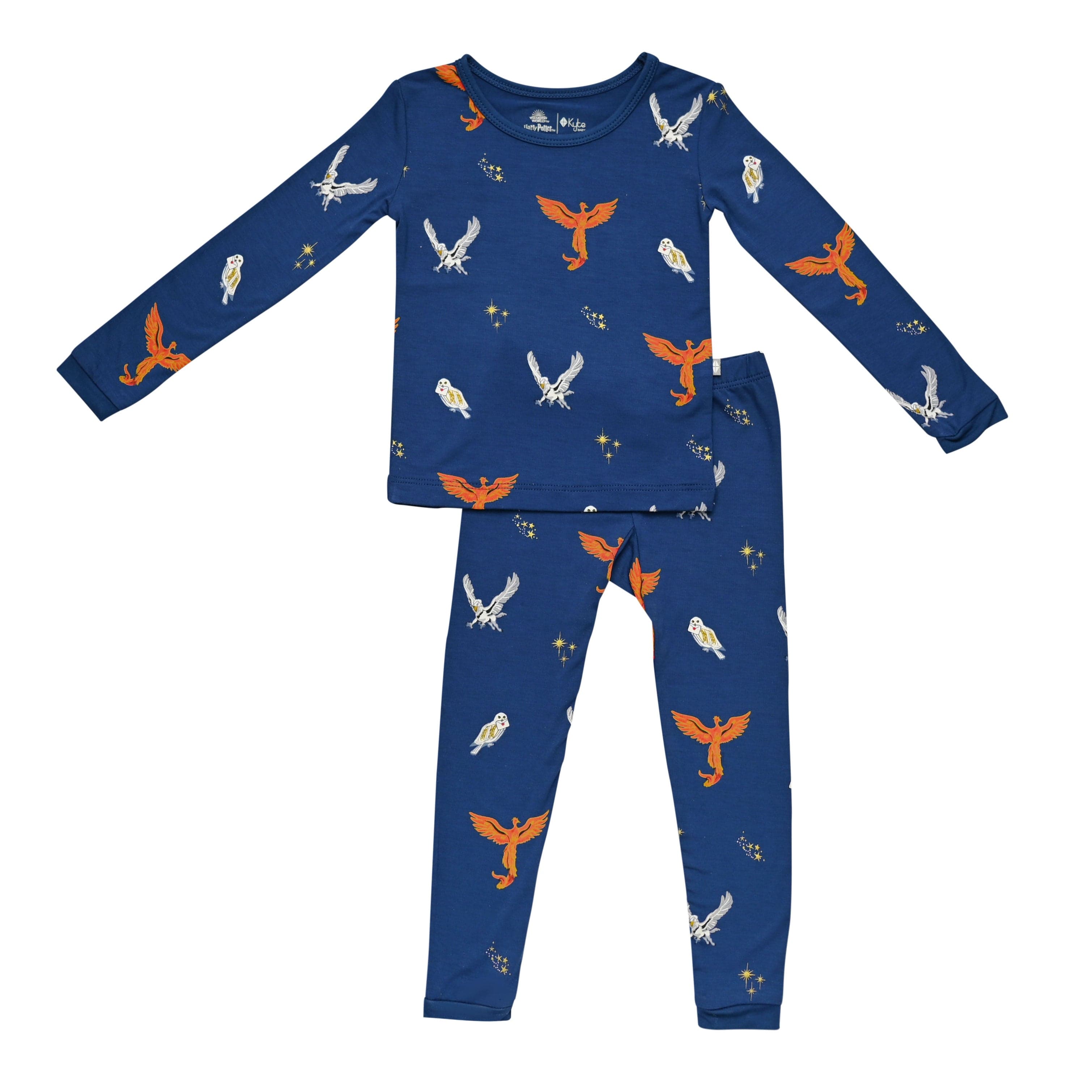 Kyte BABY Toddler Long Sleeve Pajamas Toddler Pajama Set in Flight