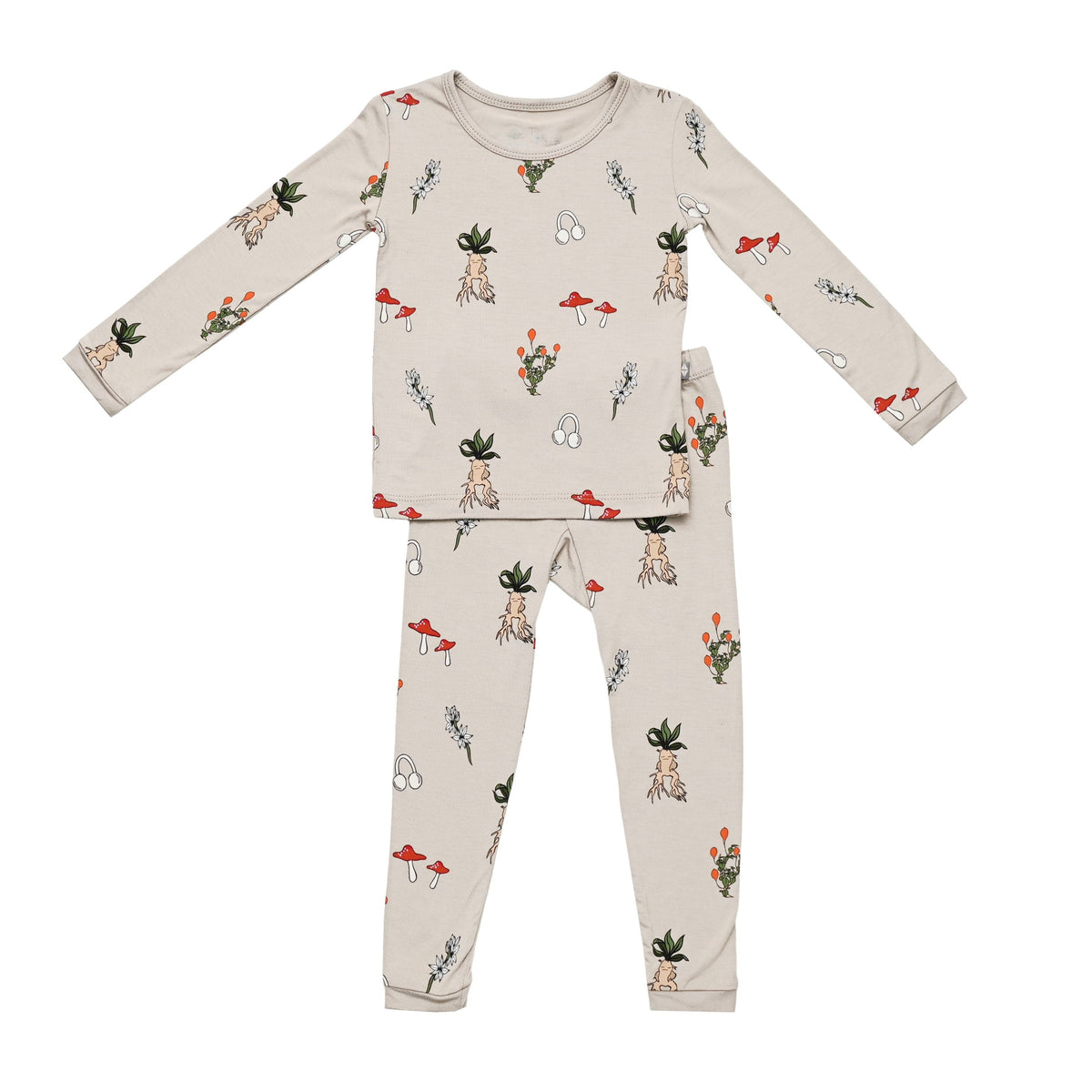 Kyte BABY Toddler Long Sleeve Pajamas Toddler Pajama Set in Herbology