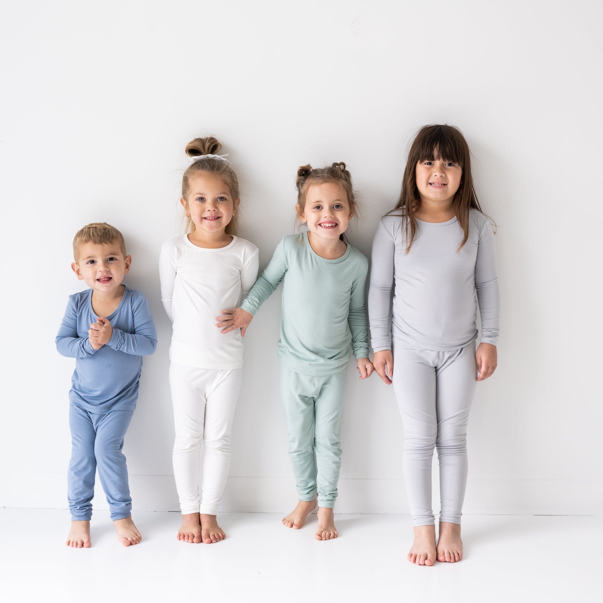 Long Sleeve Pajamas in Storm