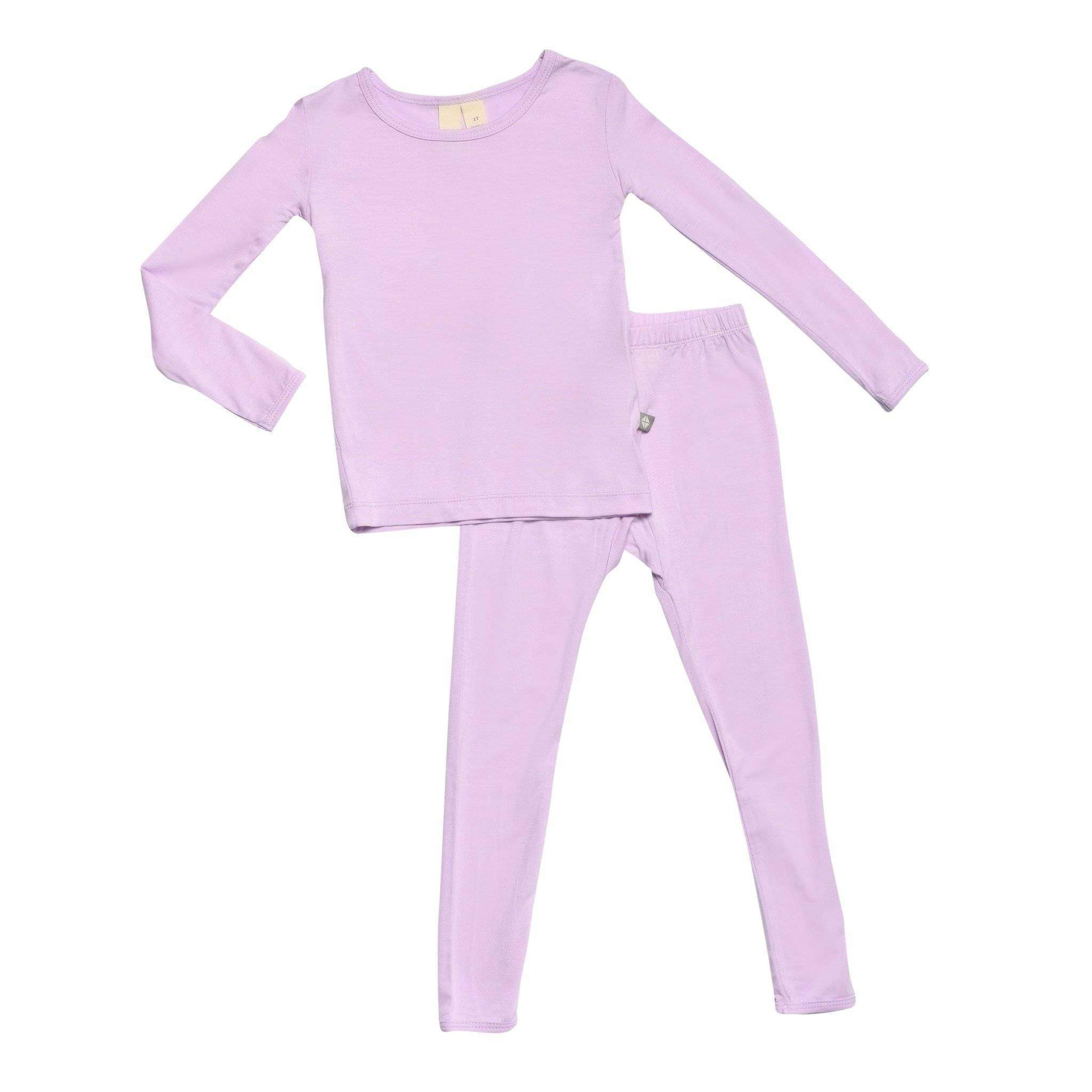 Toddler Pajama Set in Mauve - Kyte Baby