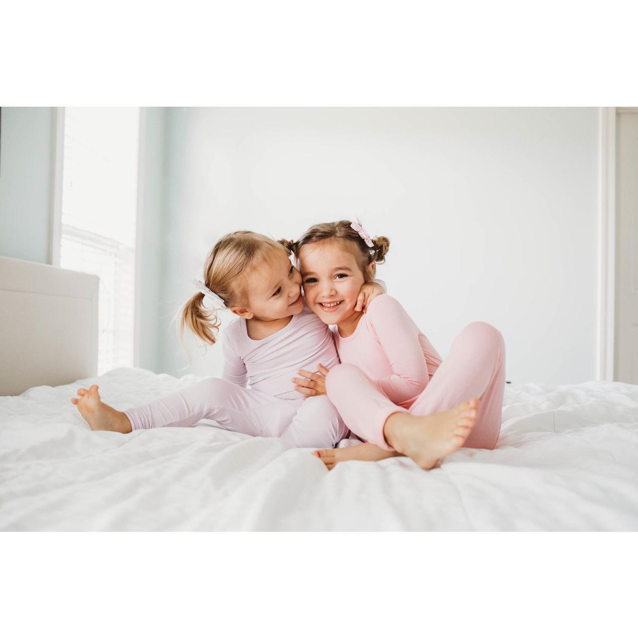 Toddler Pajama Set in Mauve - Kyte Baby