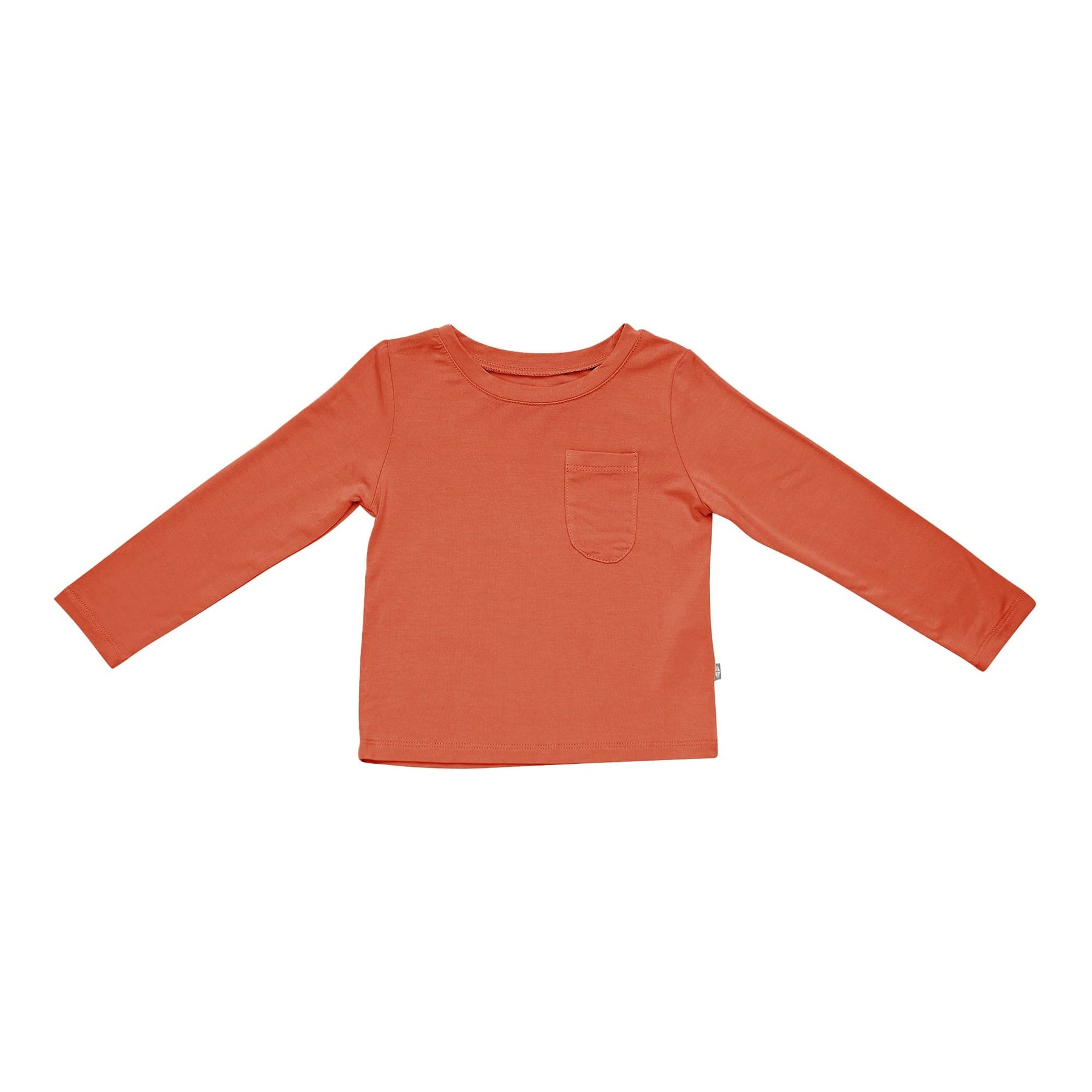 Kyte BABY Toddler Unisex Tee Long Sleeve Toddler Unisex Tee in Clementine