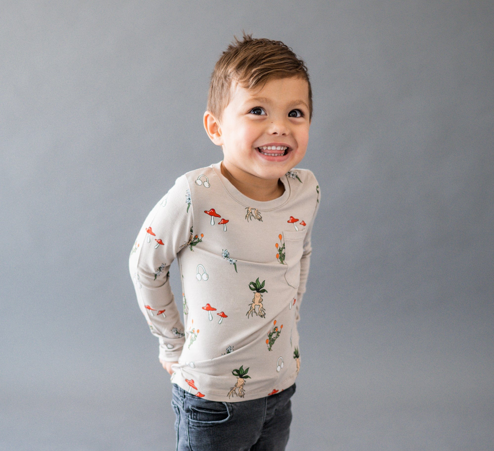 Kyte BABY Toddler Unisex Tee Long Sleeve Toddler Unisex Tee in Herbology