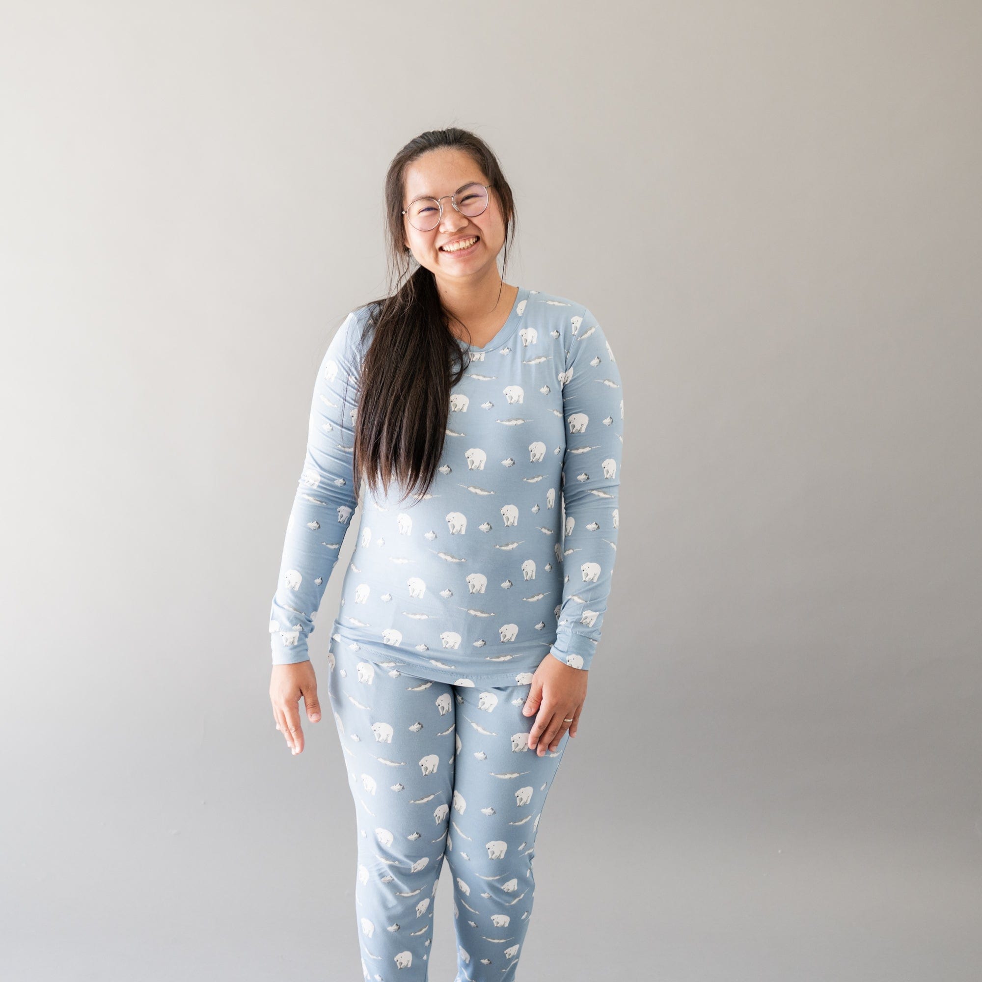 Kyte BABY Women's Jogger Pajama Set Women's Jogger Pajama Set in Arctic
