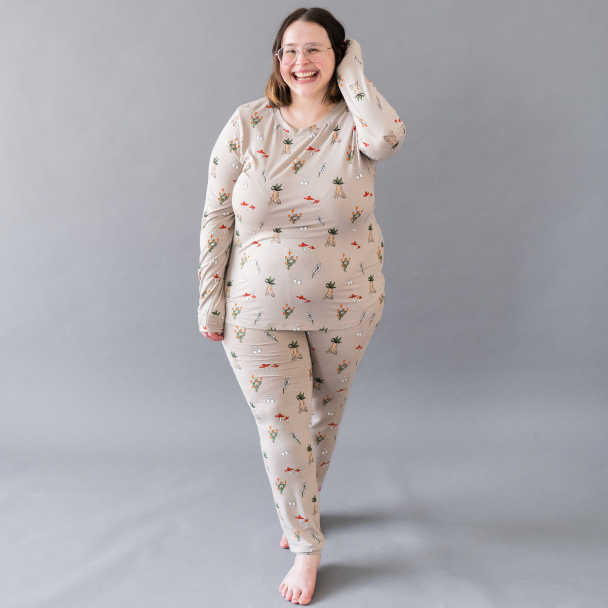 Kyte BABY Women's Jogger Pajama Set Women's Jogger Pajama Set in Herbology