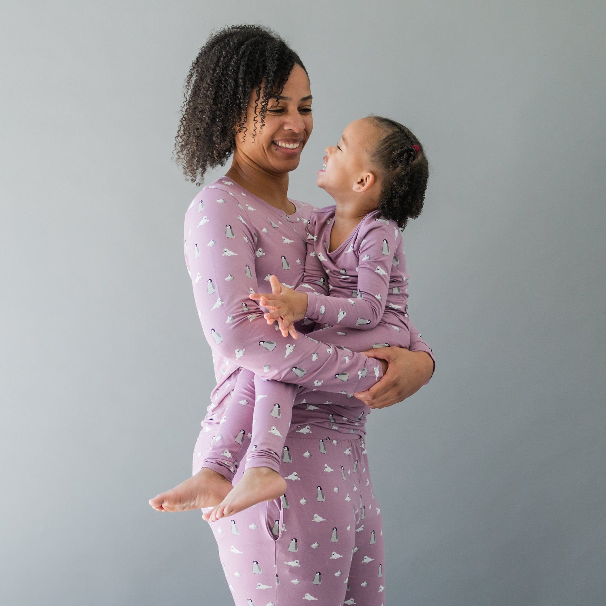 Kyte BABY Women's Jogger Pajama Set Women's Jogger Pajama Set in Mulberry Antarctic