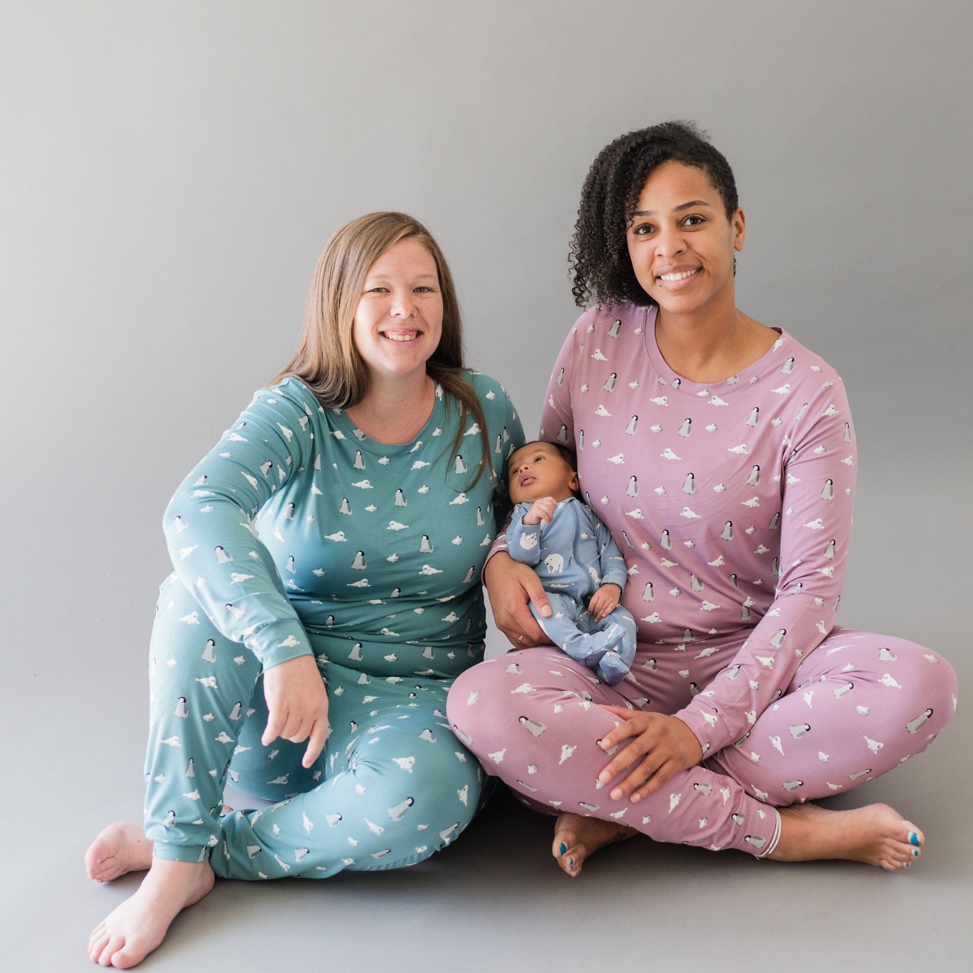 Kyte BABY Women's Jogger Pajama Set Women's Jogger Pajama Set in Mulberry Antarctic