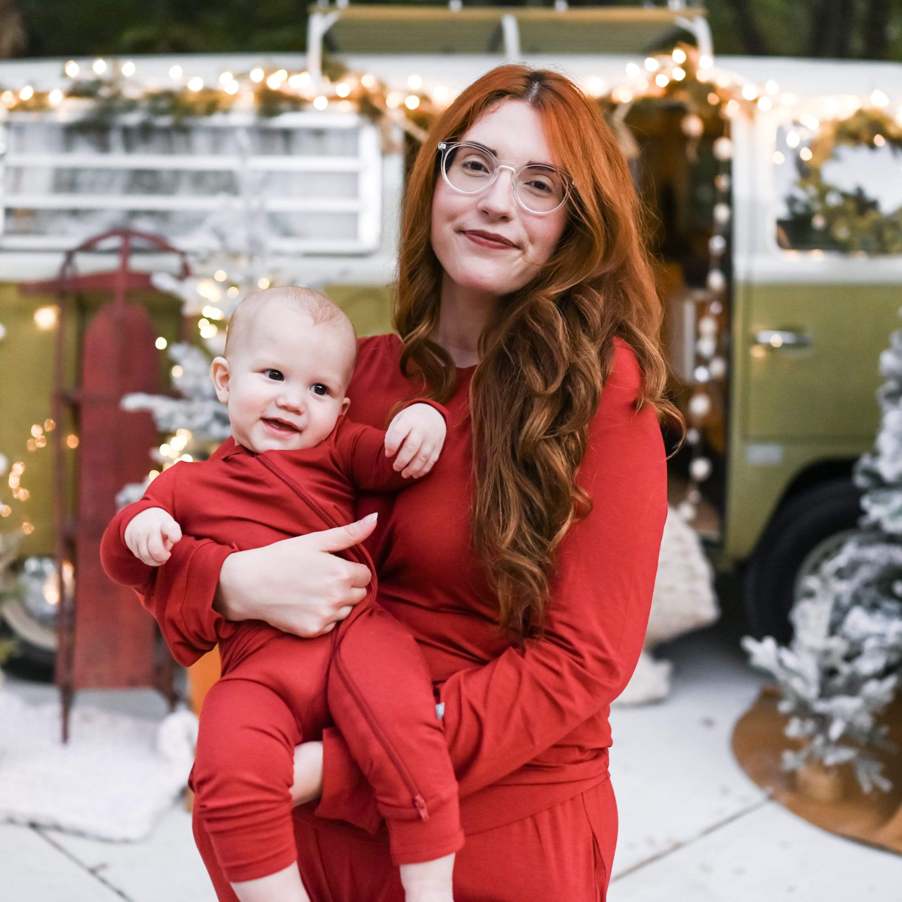 Kyte BABY Women's Jogger Pajama Set Women's Jogger Pajama Set in Ruby