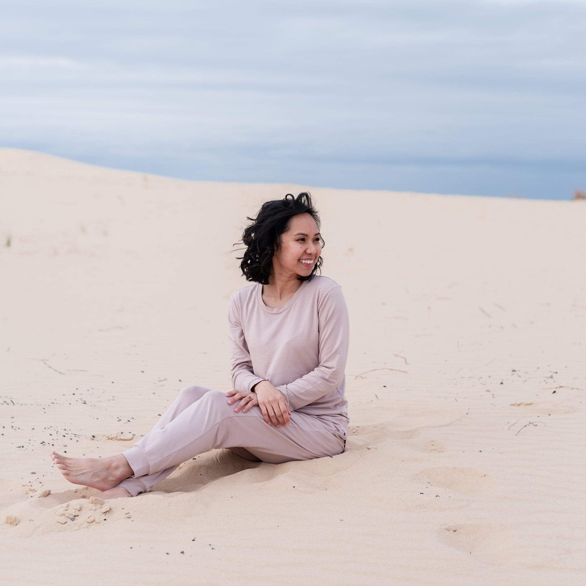 Kyte BABY Women's Jogger Pajama Set Women's Jogger Pajama Set in Sunset