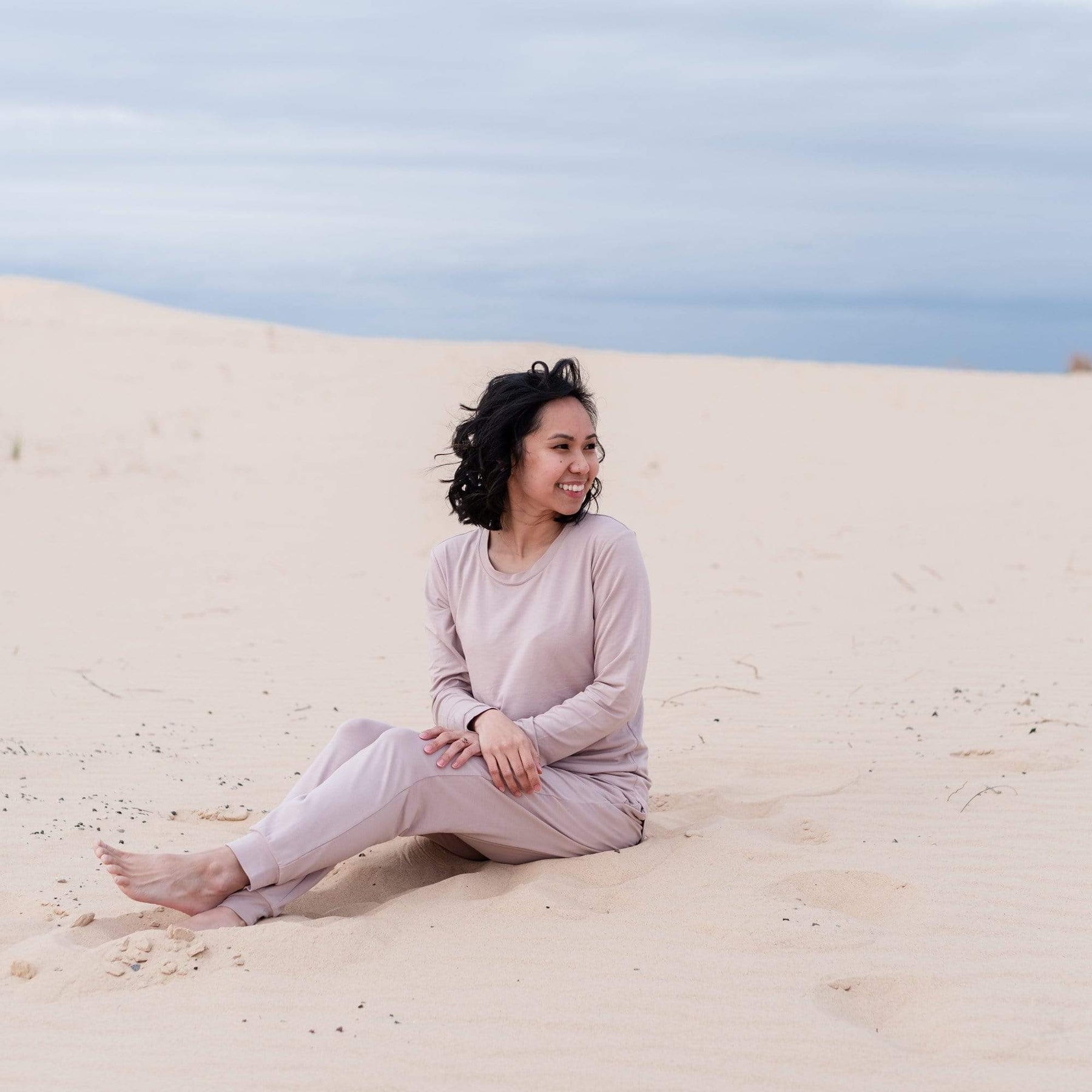 Kyte BABY Women's Jogger Pajama Set Women's Jogger Pajama Set in Sunset