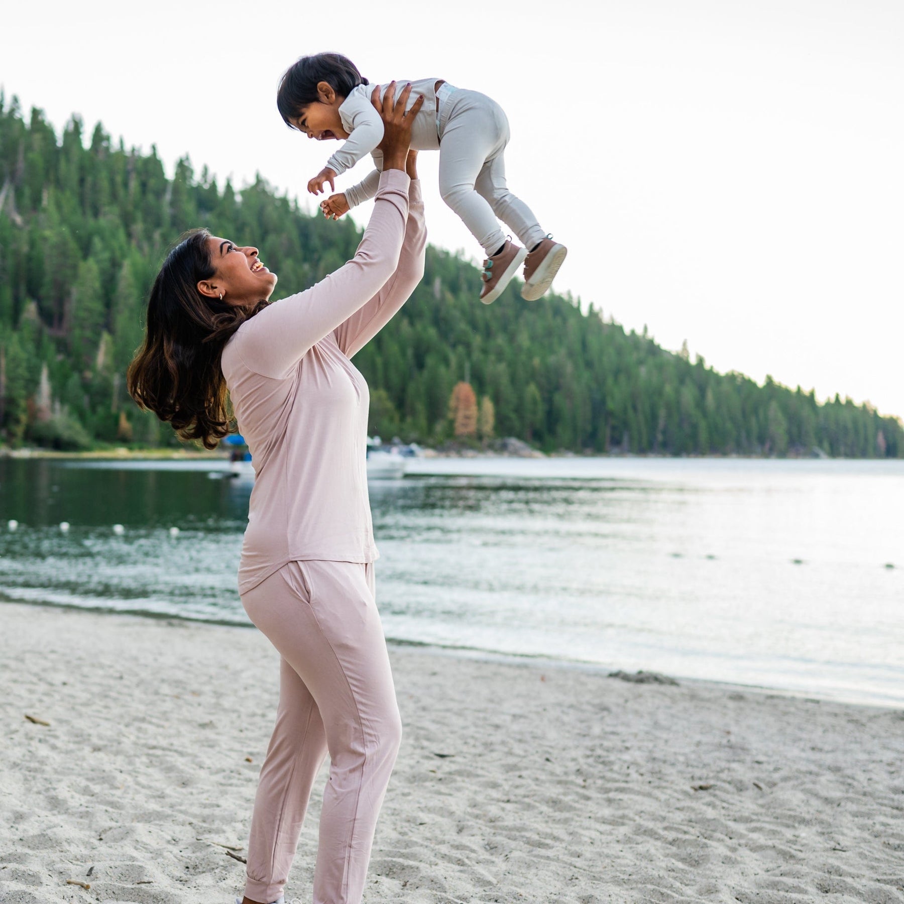 Kyte BABY Women's Jogger Pajama Set Women's Jogger Pajama Set in Sunset