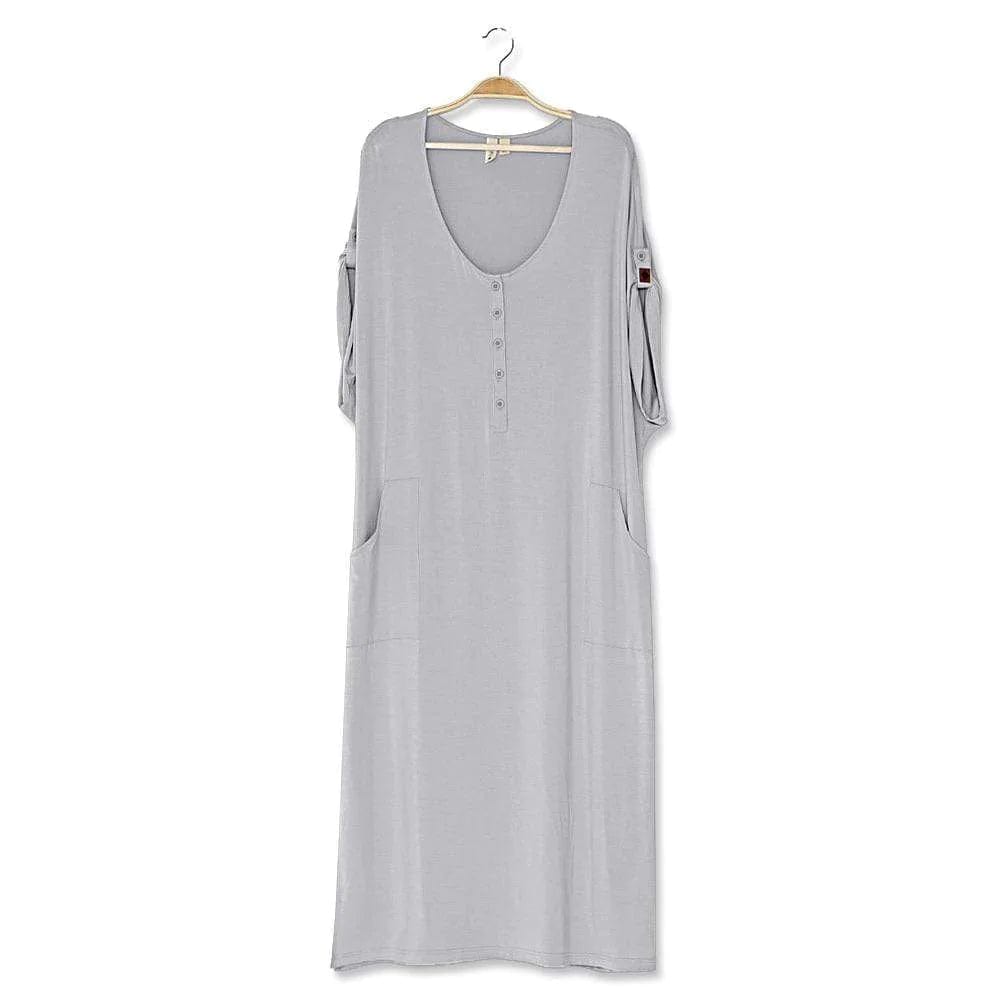 Kyte BABY Women's Lounge Dress Storm / XS Women’s Lounge Dress in Storm
