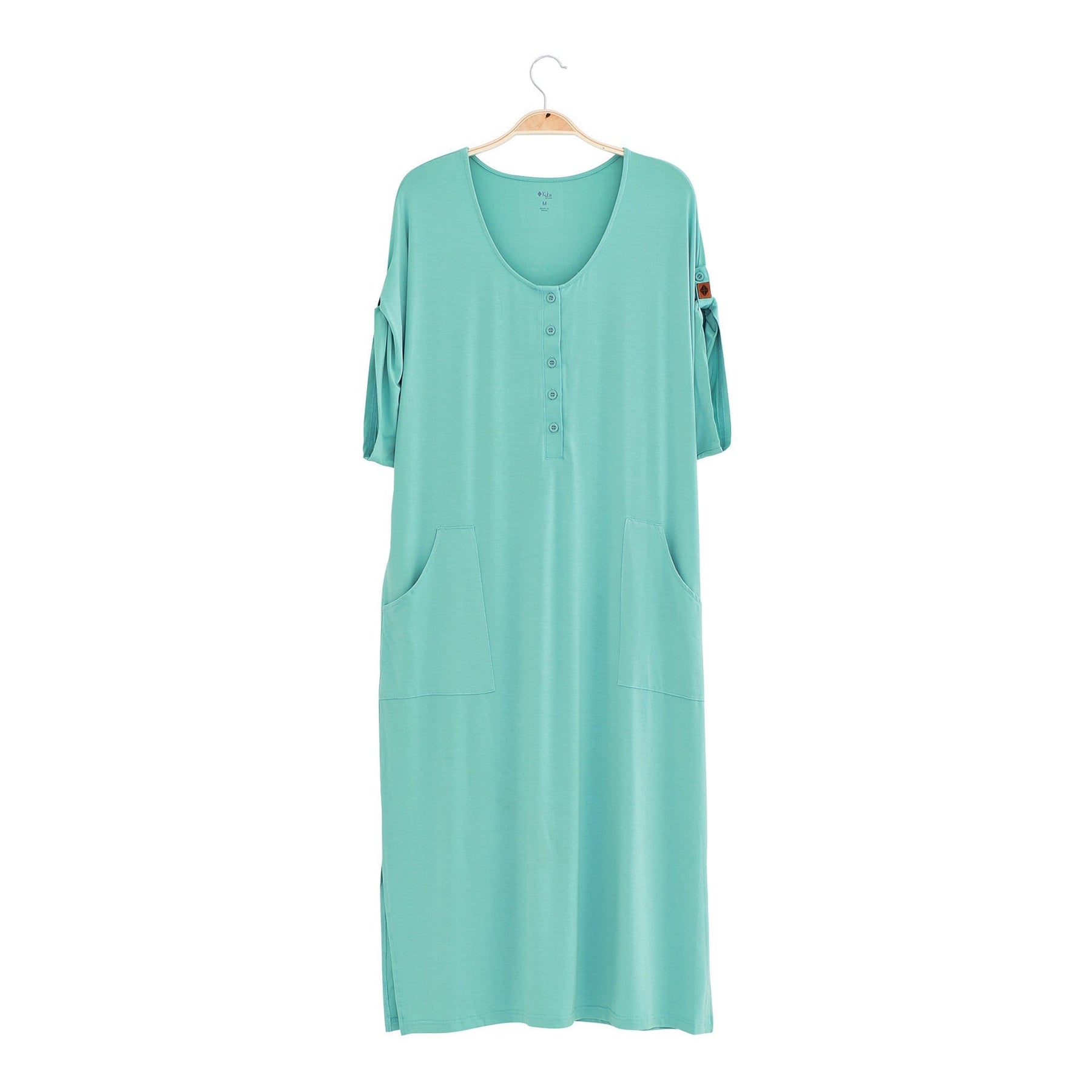 Kyte BABY Women's Lounge Dress Women’s Lounge Dress in Jade