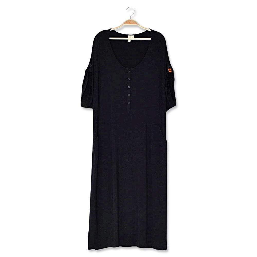 Kyte BABY Women's Lounge Dress Women’s Lounge Dress in Midnight