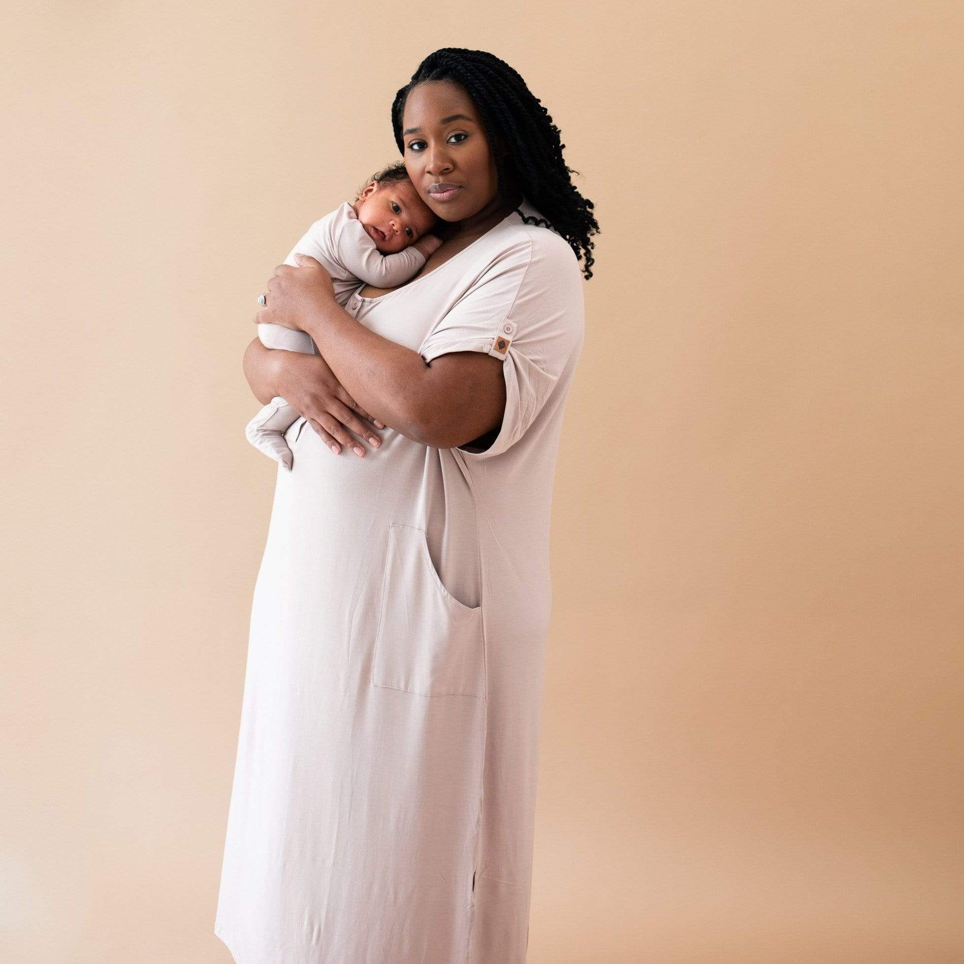 Kyte BABY Women's Lounge Dress Women’s Lounge Dress in Sunset