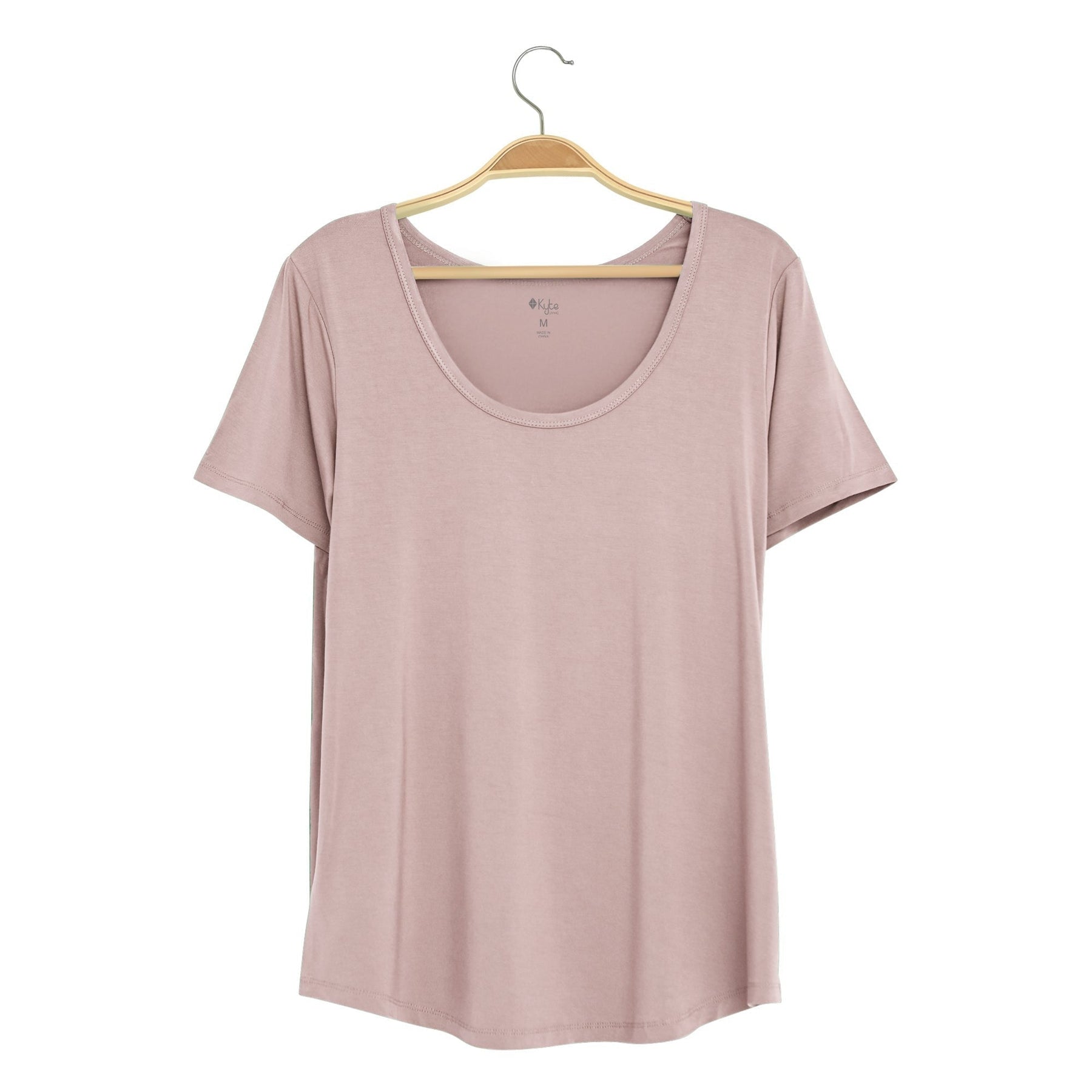 Kyte BABY Women's Scoop Neck Tee Women's Scoop Neck Tee in Sunset