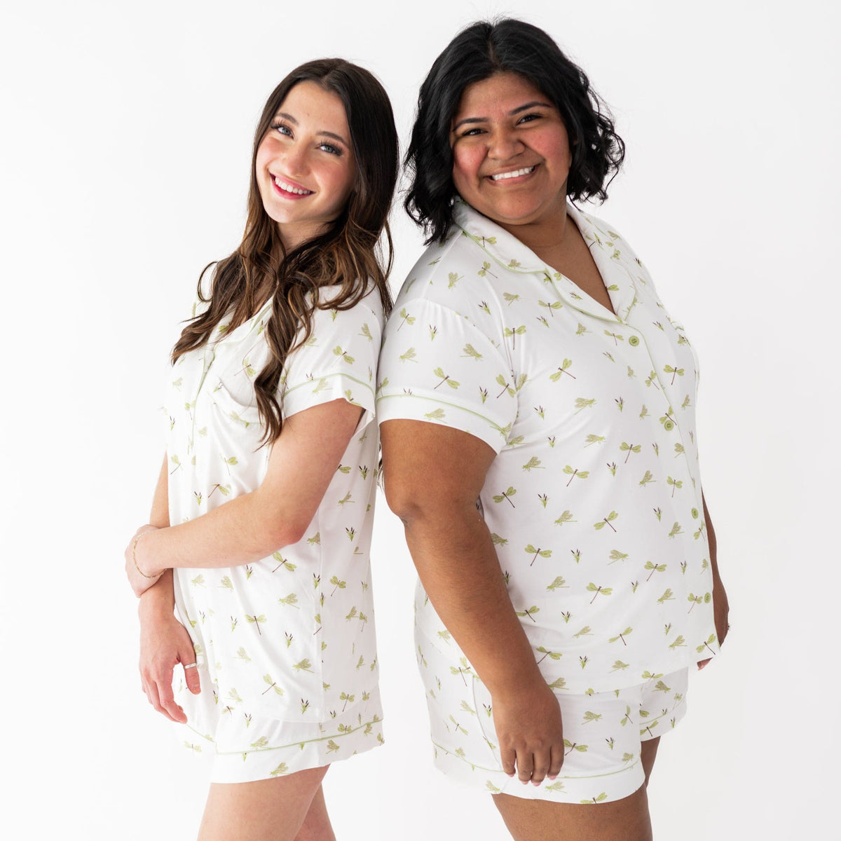 Kyte BABY Women’s Short Sleeve Pajama Set Women’s Short Sleeve Pajama Set in Dragonfly