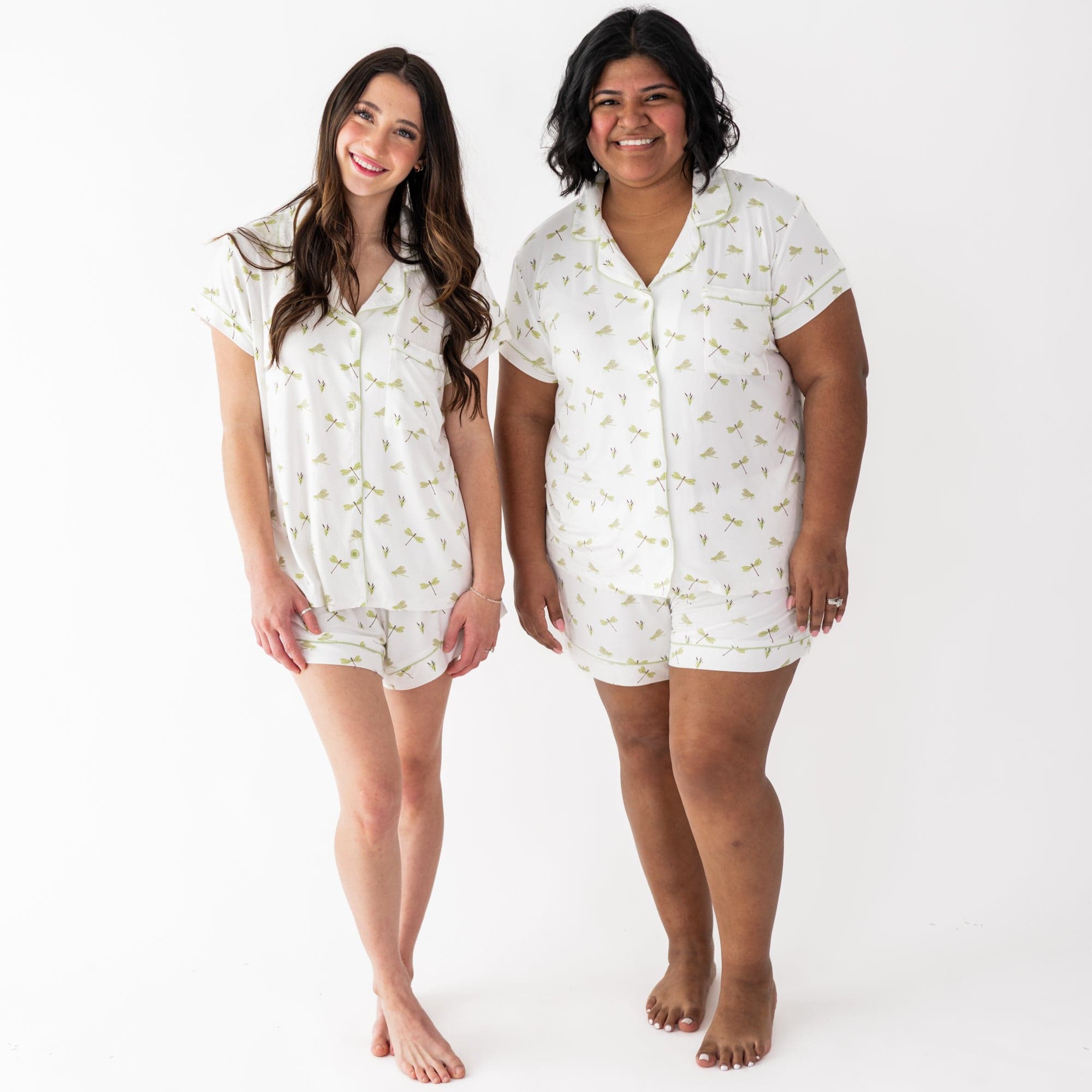 Kyte BABY Women’s Short Sleeve Pajama Set Women’s Short Sleeve Pajama Set in Dragonfly