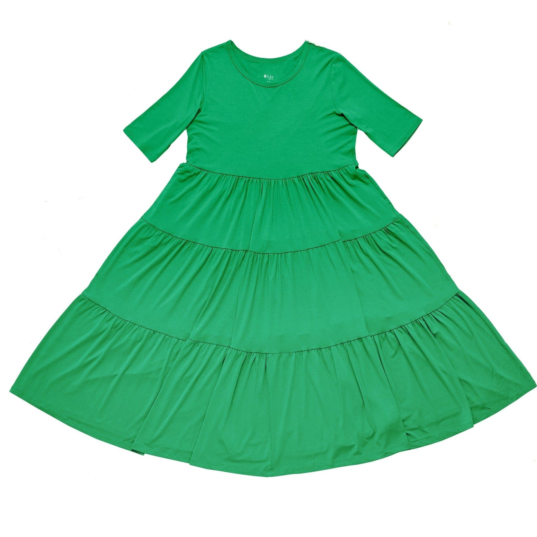 Kyte BABY Womens Tiered Dress Women’s Tiered Dress in Fern