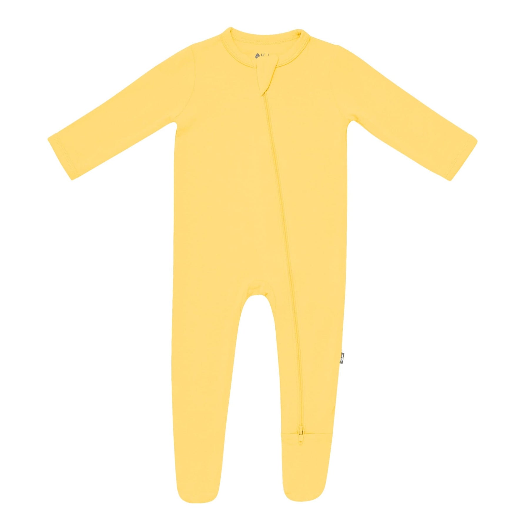 Kyte BABY Zippered Footies Zippered Footie in Butter