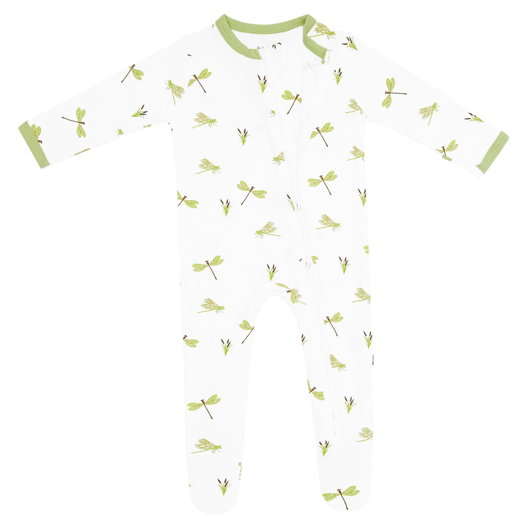 Kyte BABY Zippered Footies Zippered Footie in Dragonfly