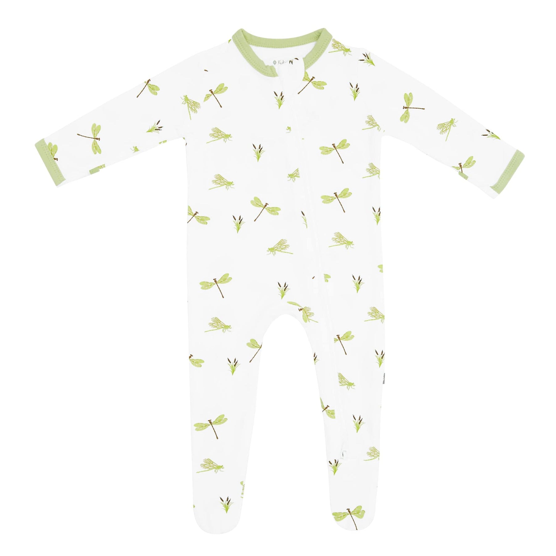 Kyte BABY Zippered Footies Zippered Footie in Dragonfly