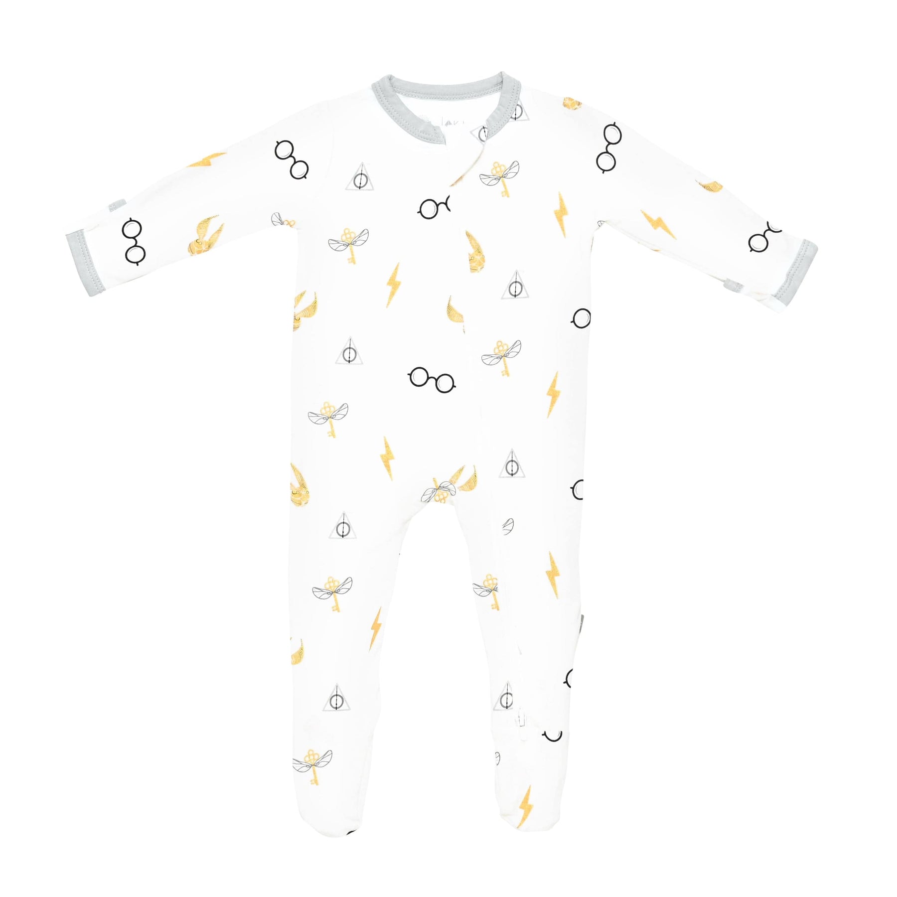 Kyte BABY Zippered Footies Zippered Footie in Icon