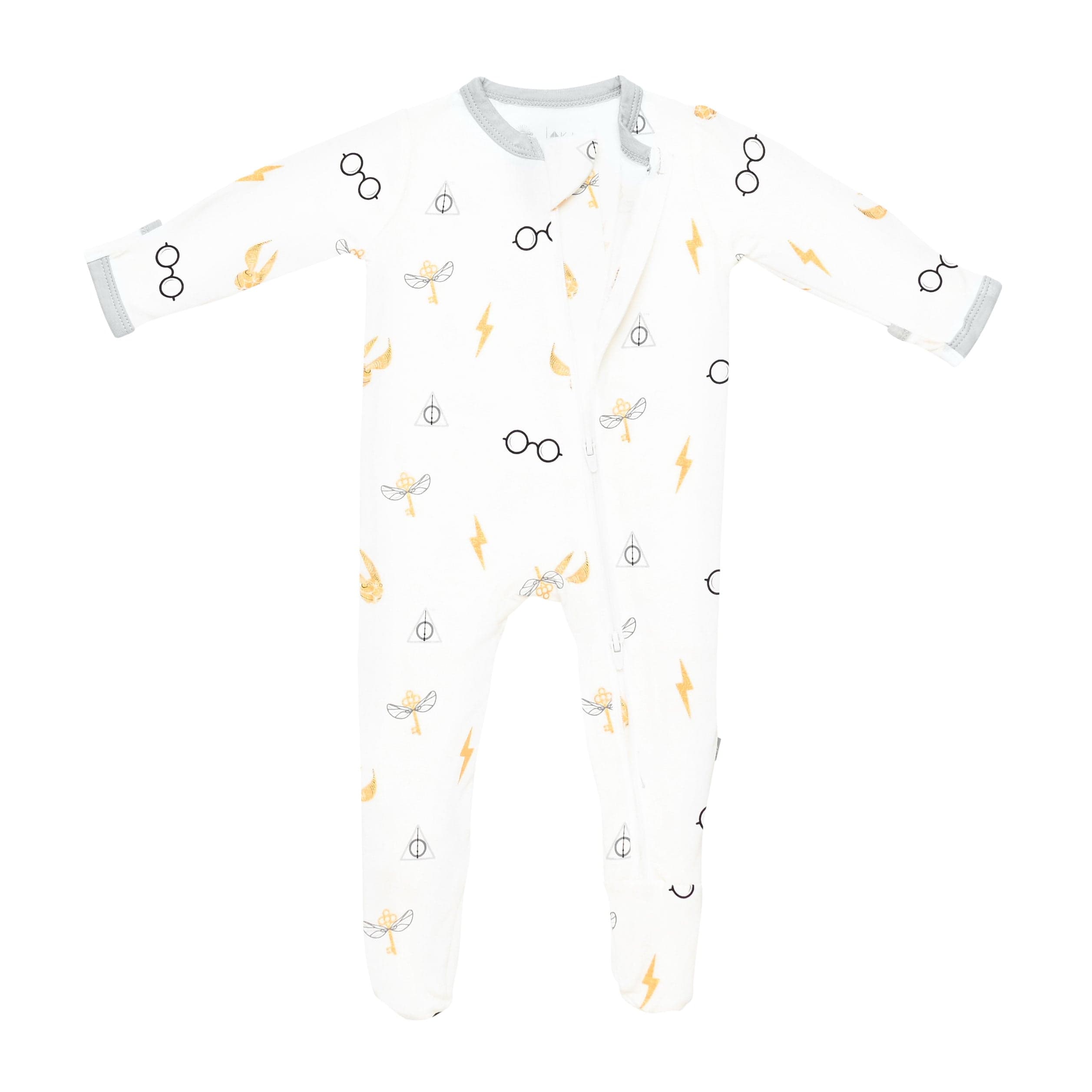 Kyte BABY Zippered Footie in Icon